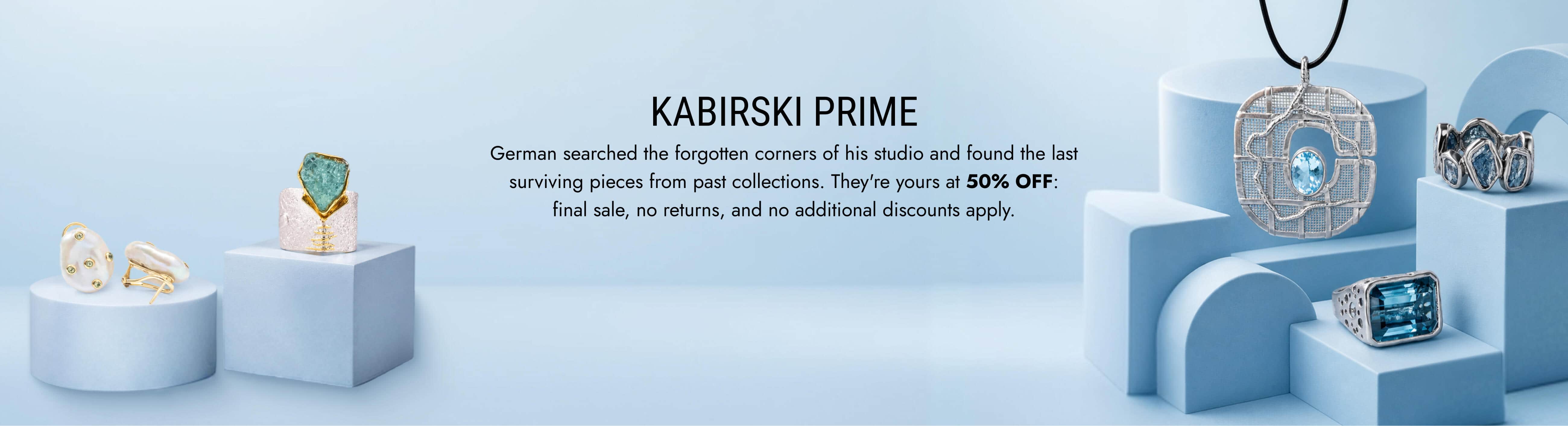 German kabirski exit sale jewelry