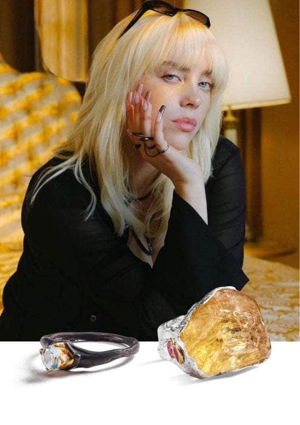 wearing German Kabirski Jewelry