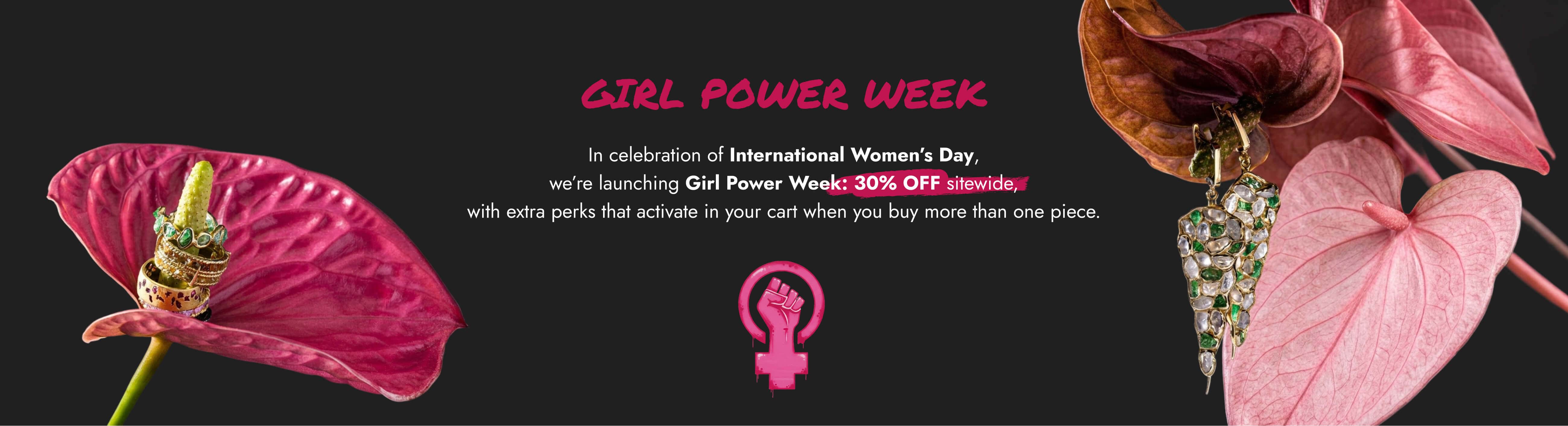 girl power week jewelry