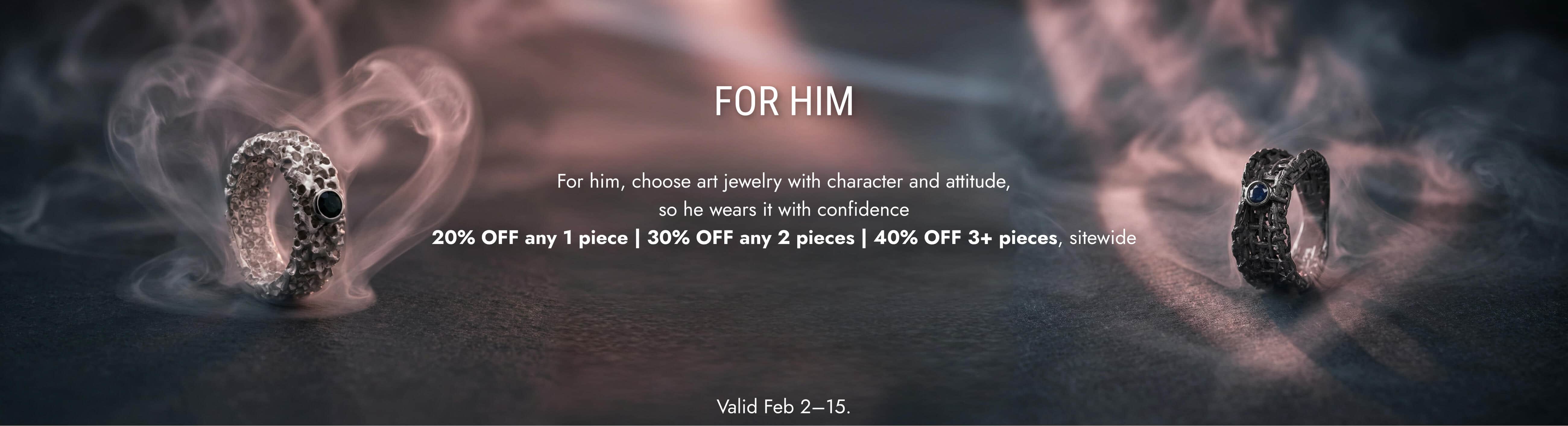 for him jewelry for valentine's day by german kabirski
