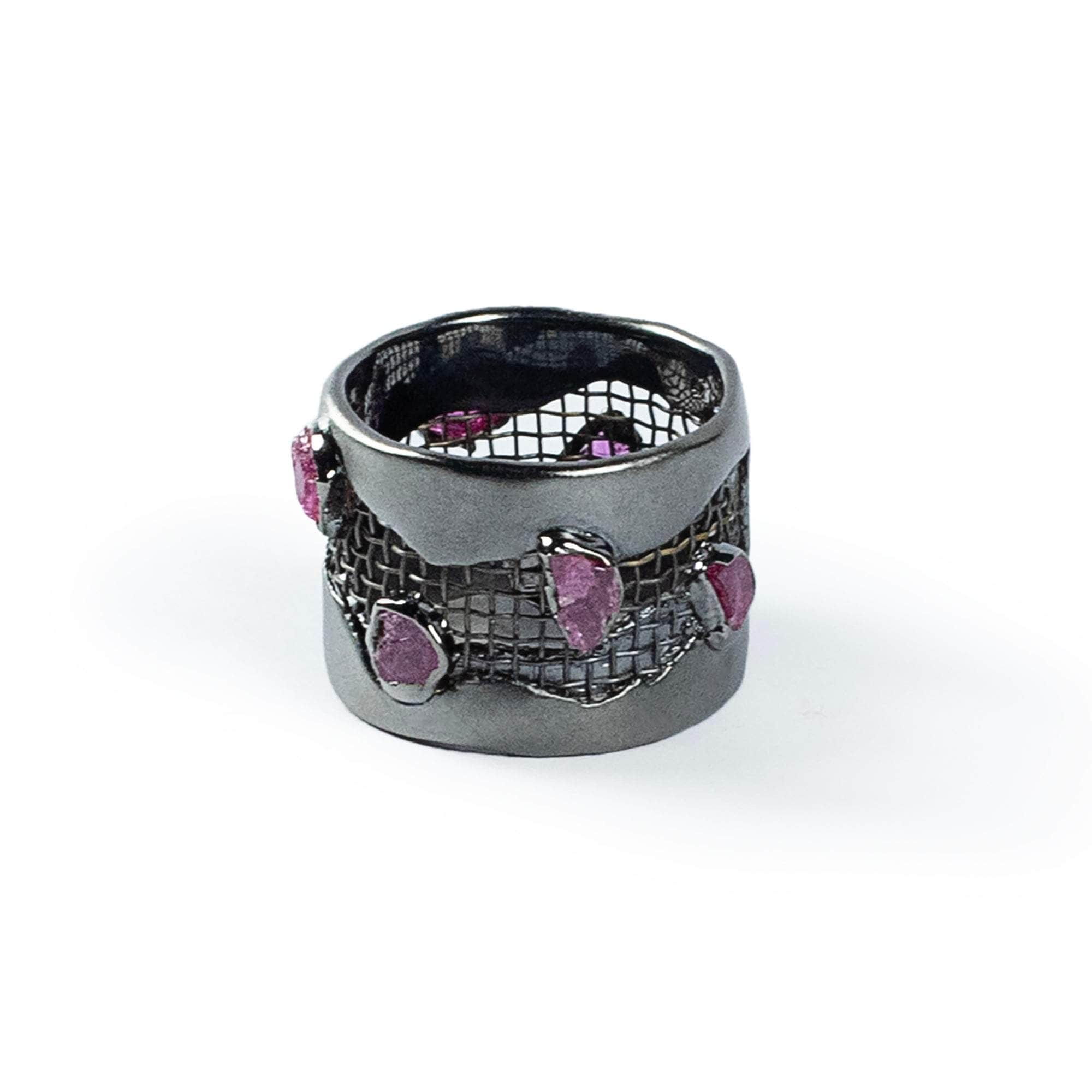 Manit Rough Ruby Ring
