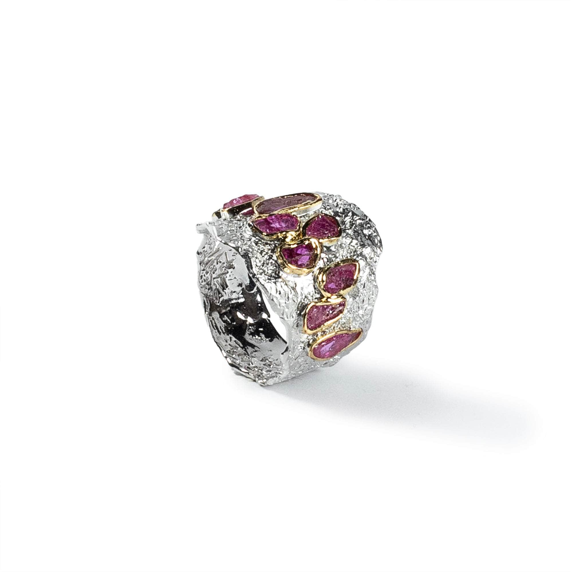 Pele Rough Ruby Ring