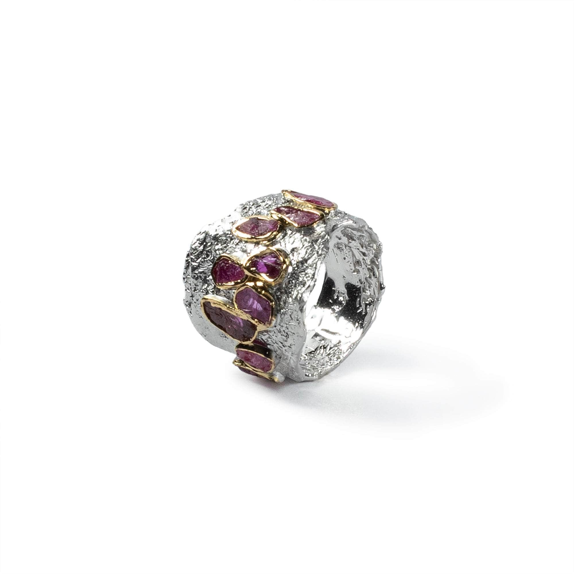 Pele Rough Ruby Ring