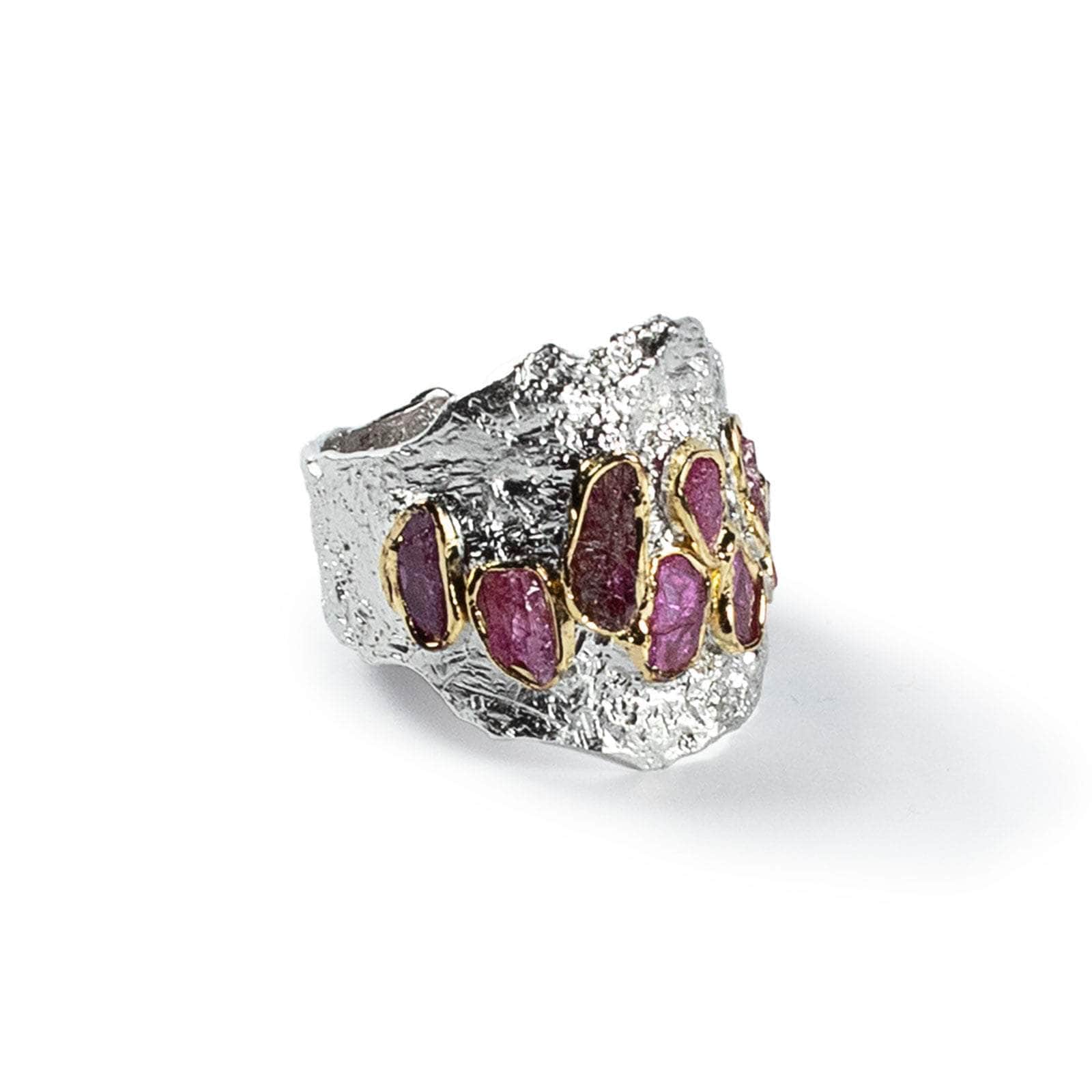 Pele Rough Ruby Ring