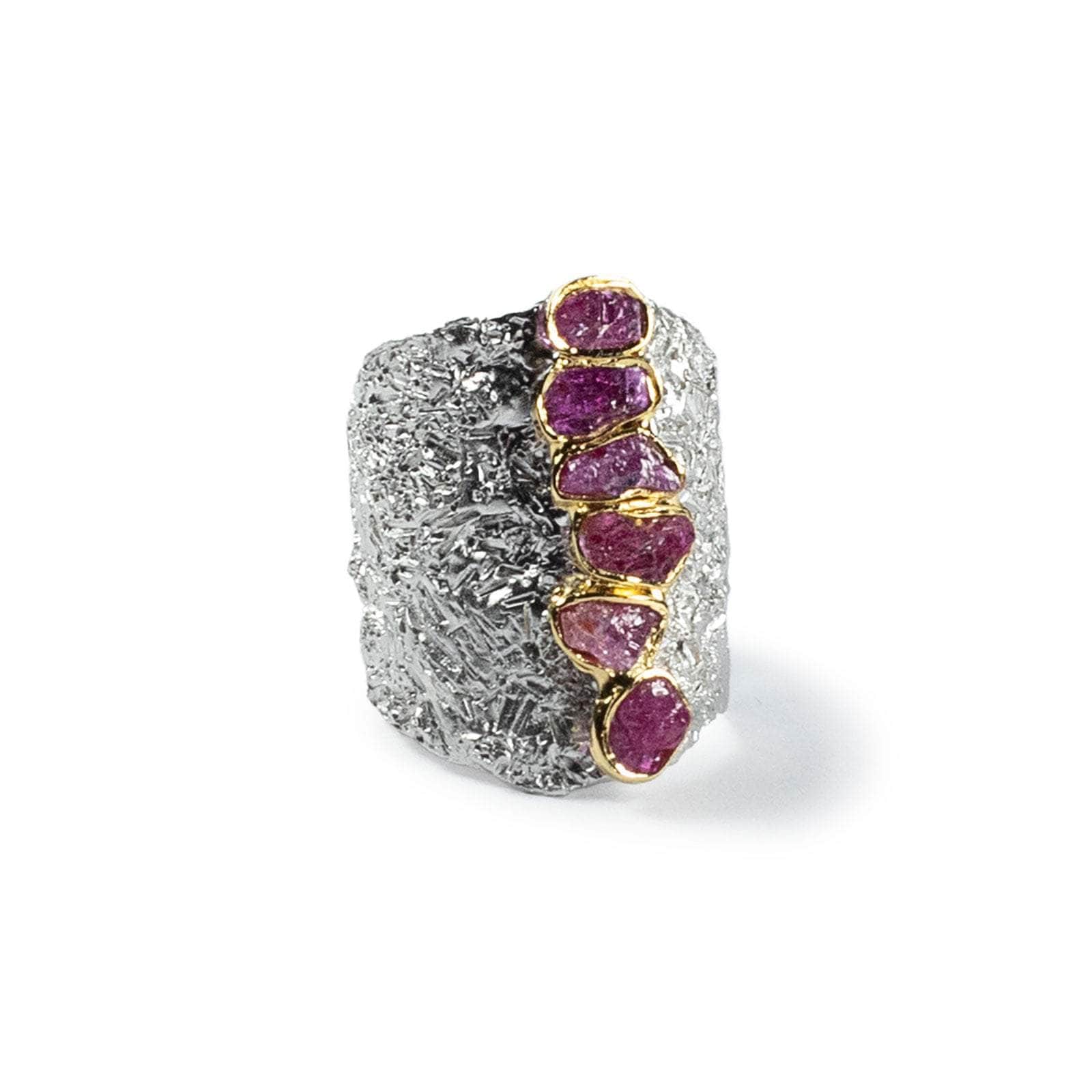 Hachi Rough Ruby Ring