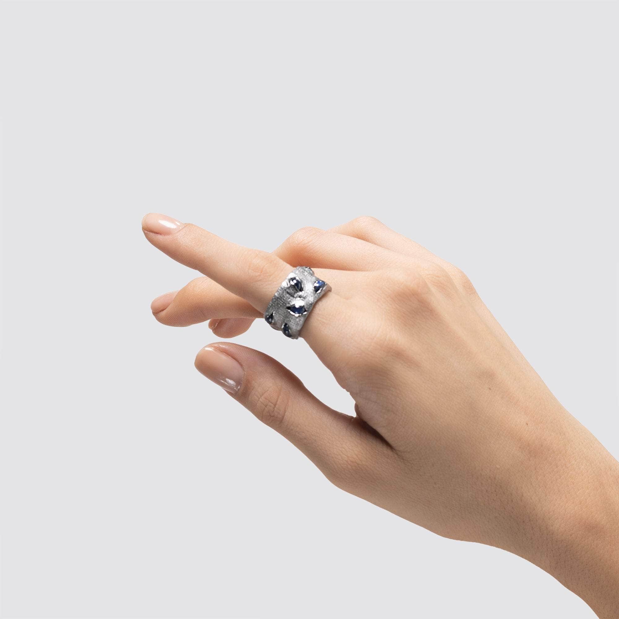 Grenache Sapphire Ring