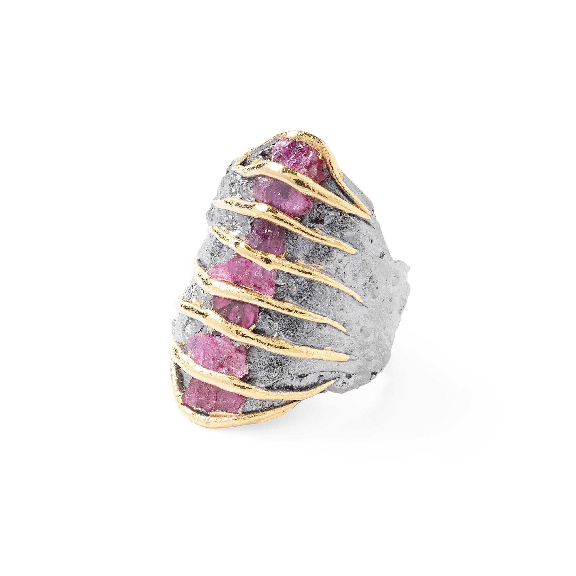 Wami Rough Ruby Ring