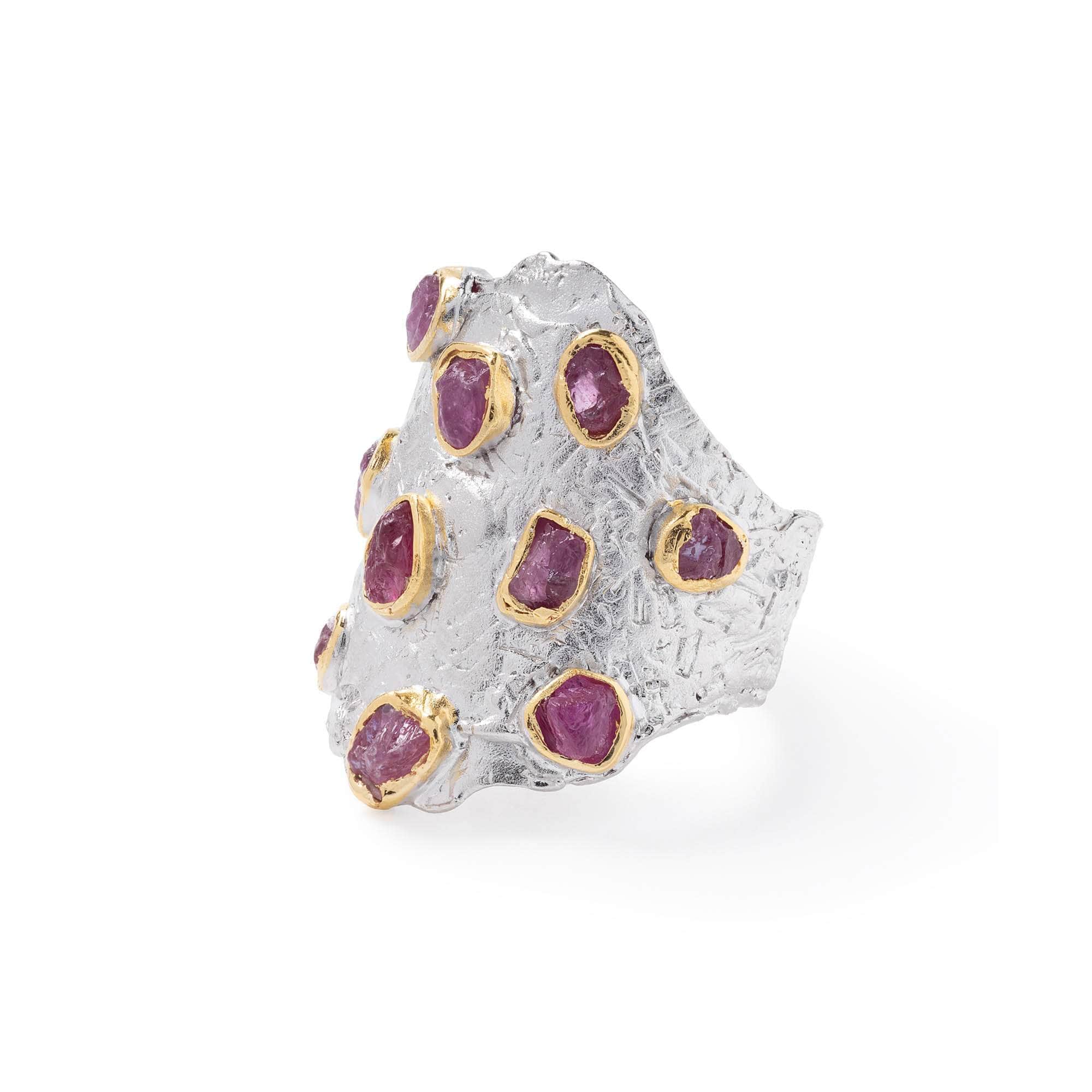 Tyrr Rough Ruby Ring