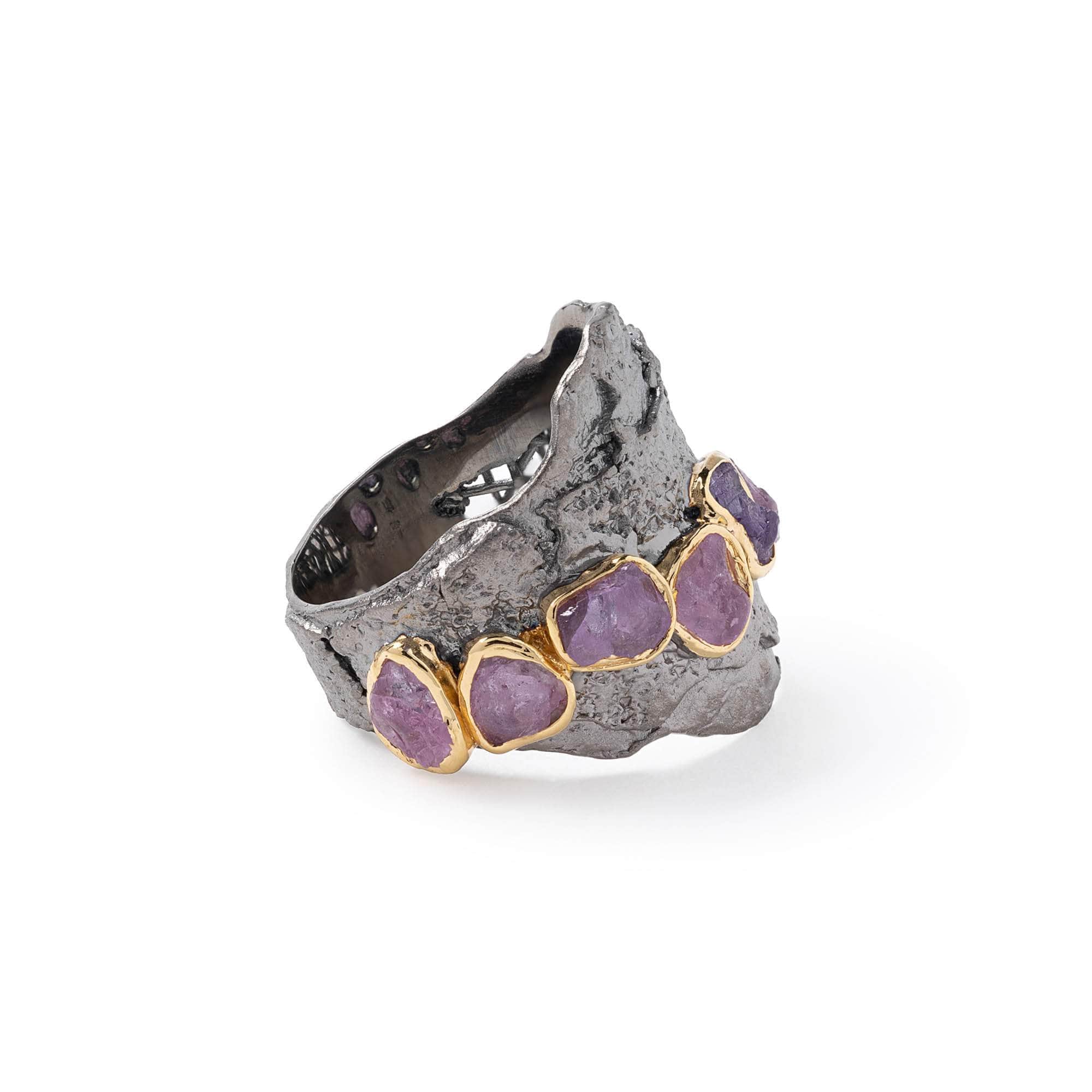 Nanna Rough Sapphire Ring