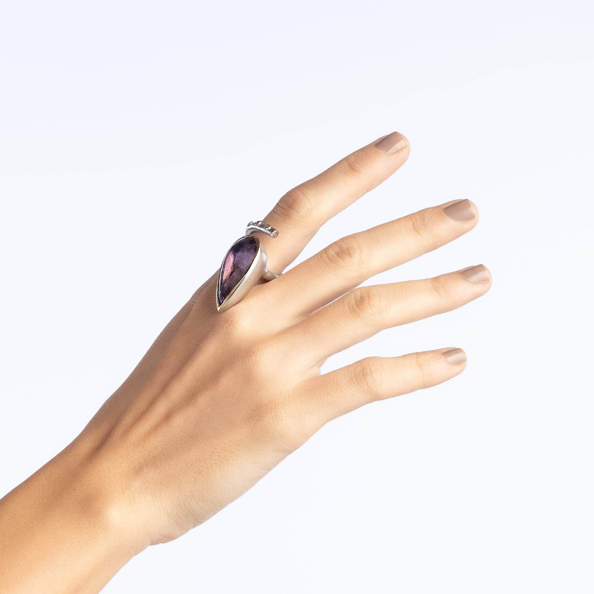 Amur Amethyst Ring