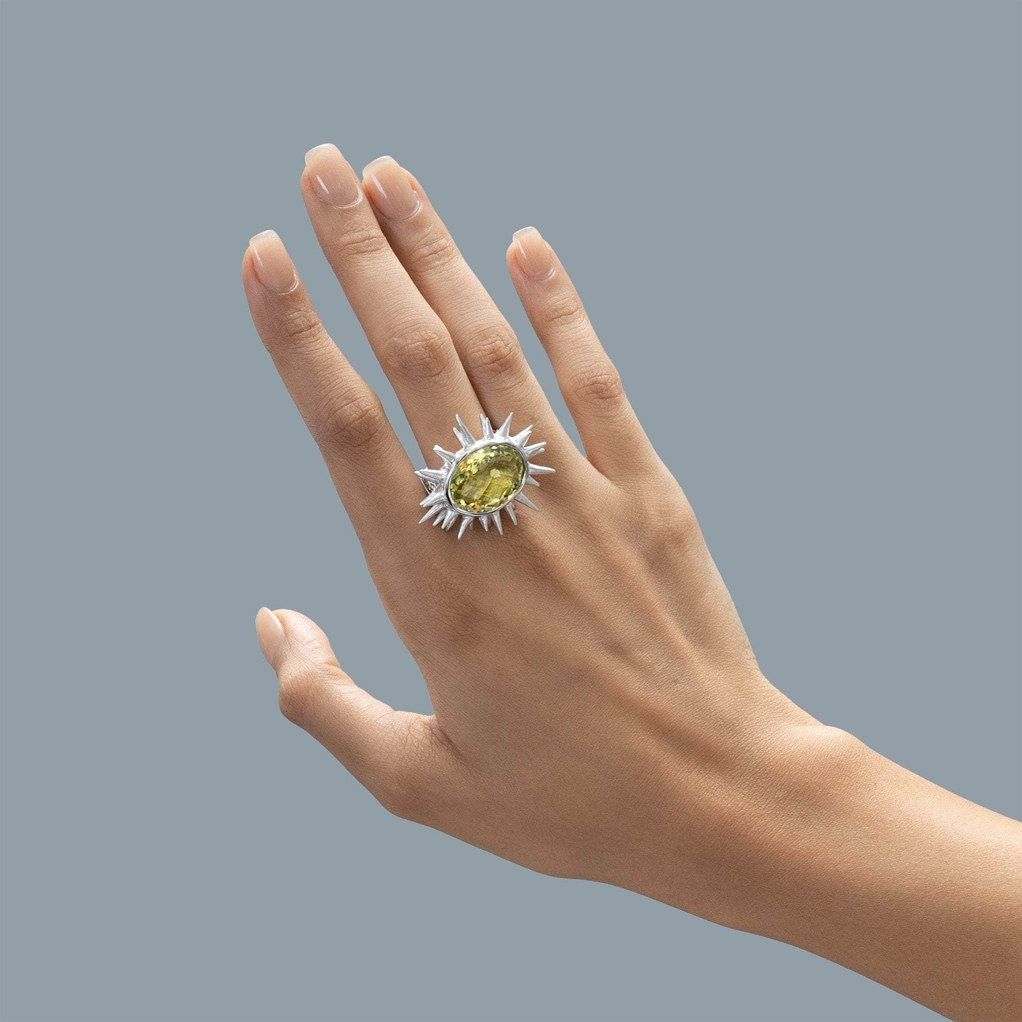 Sevan Lemon Quartz Ring