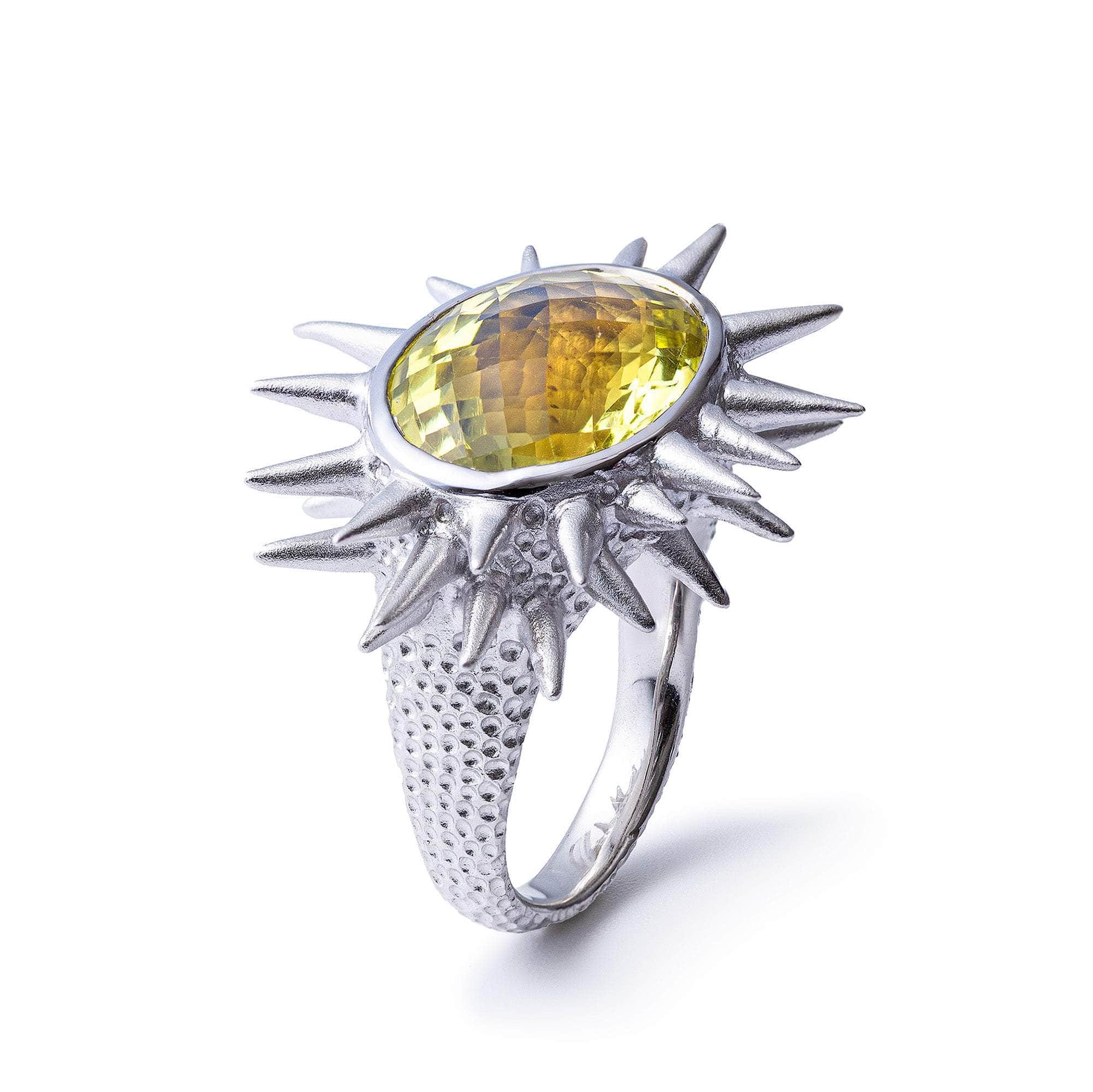 Sevan Lemon Quartz Ring