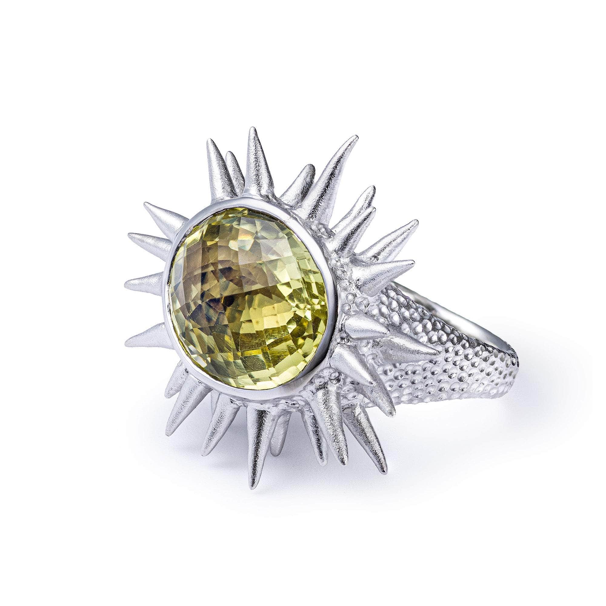 Sevan Lemon Quartz Ring
