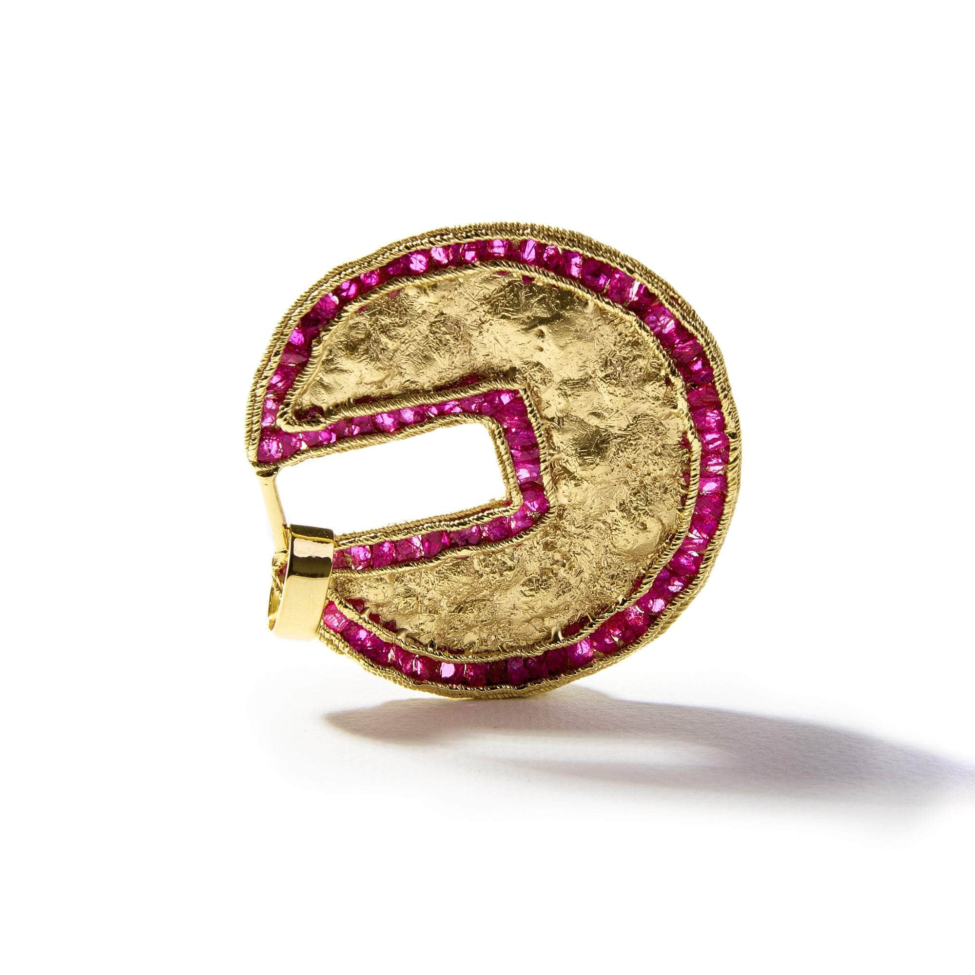 Slurio Rough Ruby Pendant GERMAN KABIRSKI