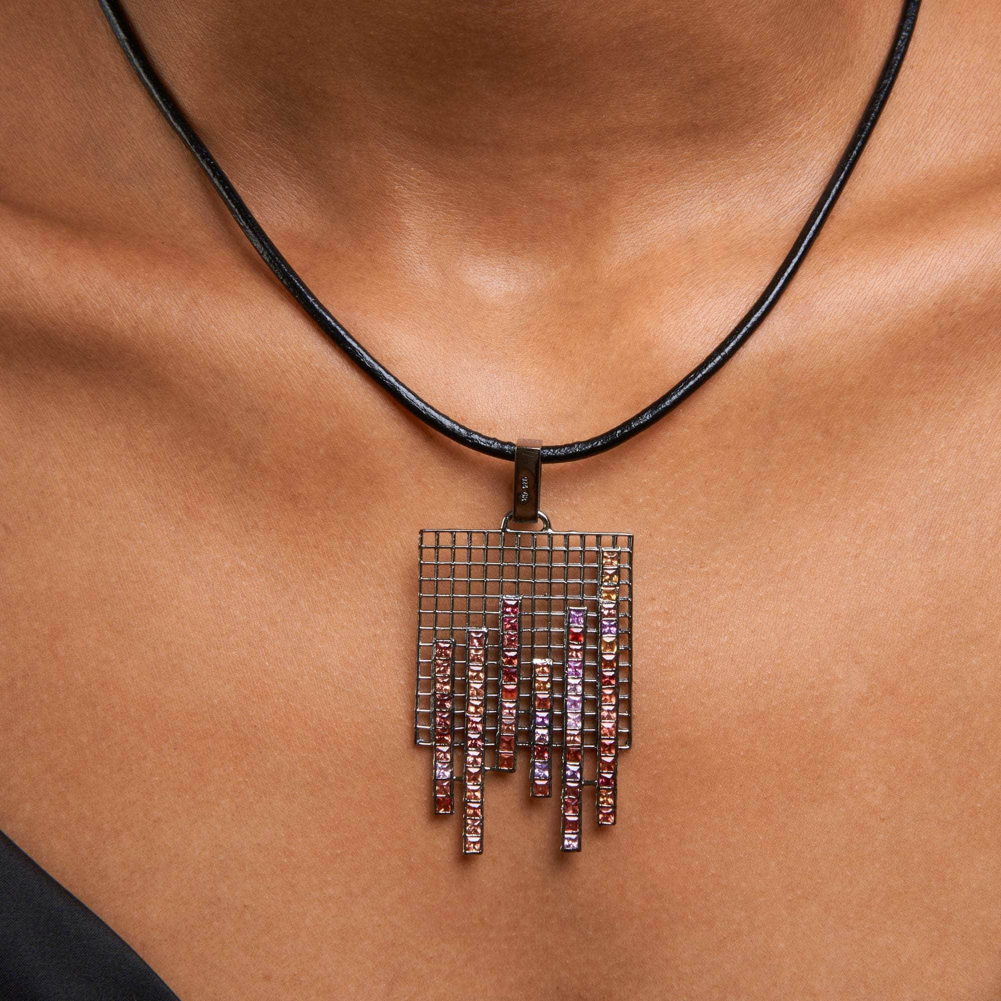 Trasi Mixed Sapphire Pendant GERMAN KABIRSKI