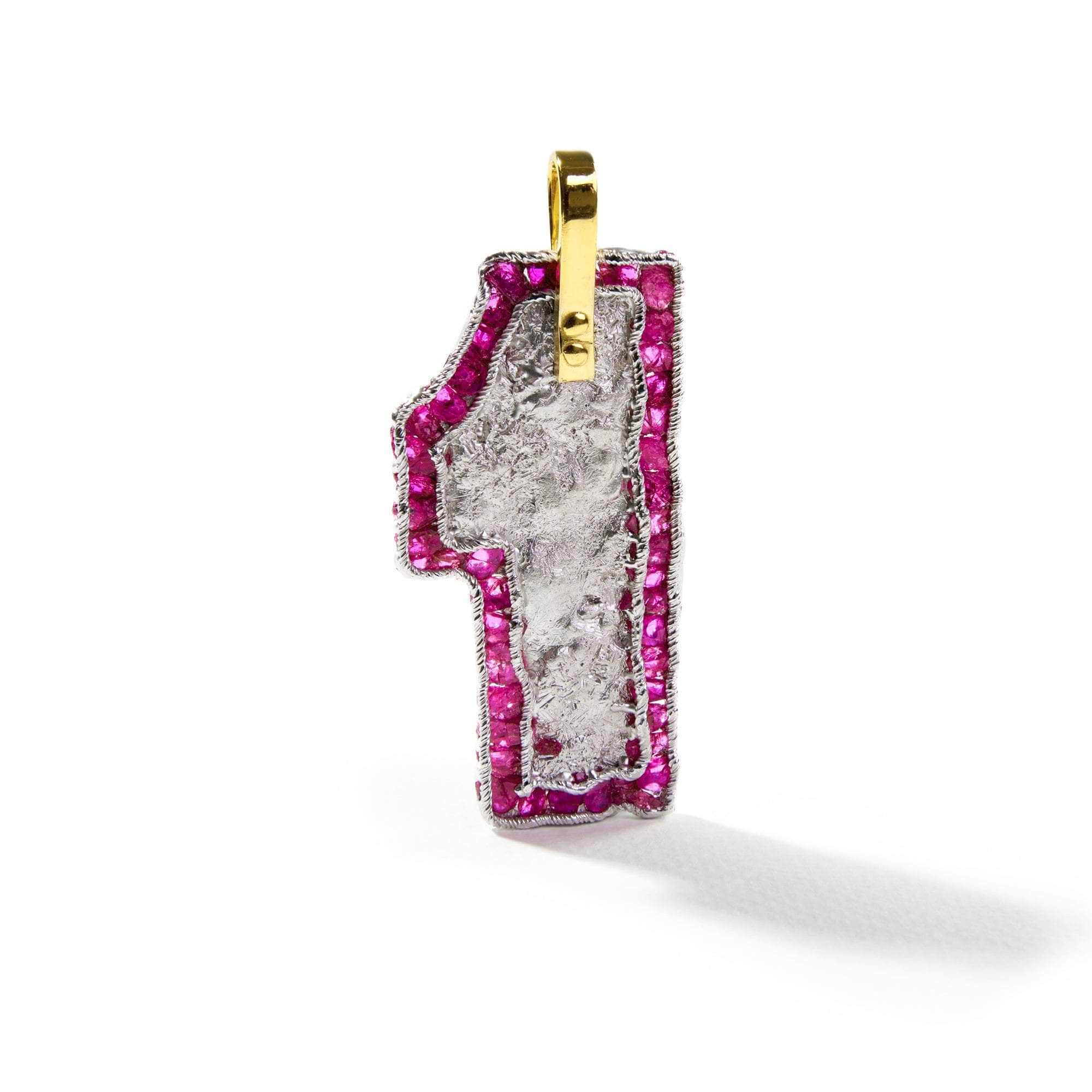Aka Rough Ruby Pendant GERMAN KABIRSKI