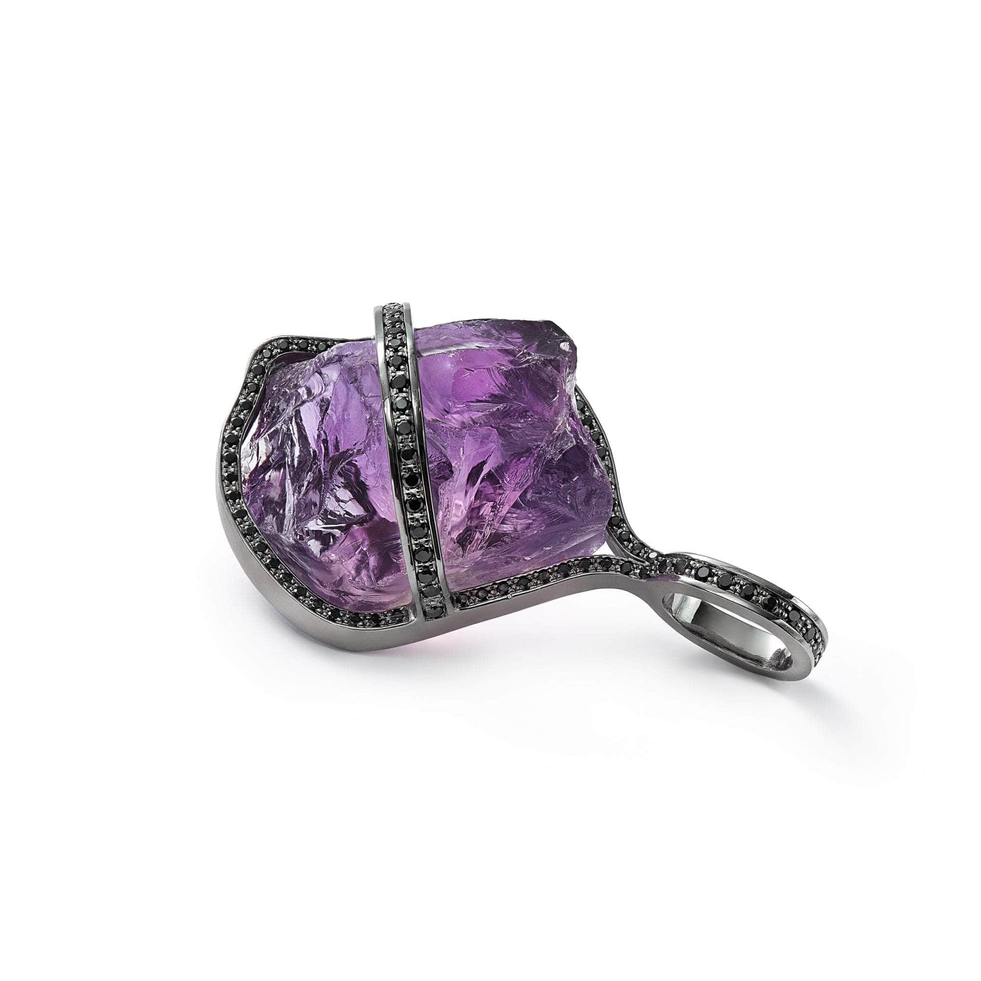 Vane Amethyst and Spinel Pendant GERMAN KABIRSKI