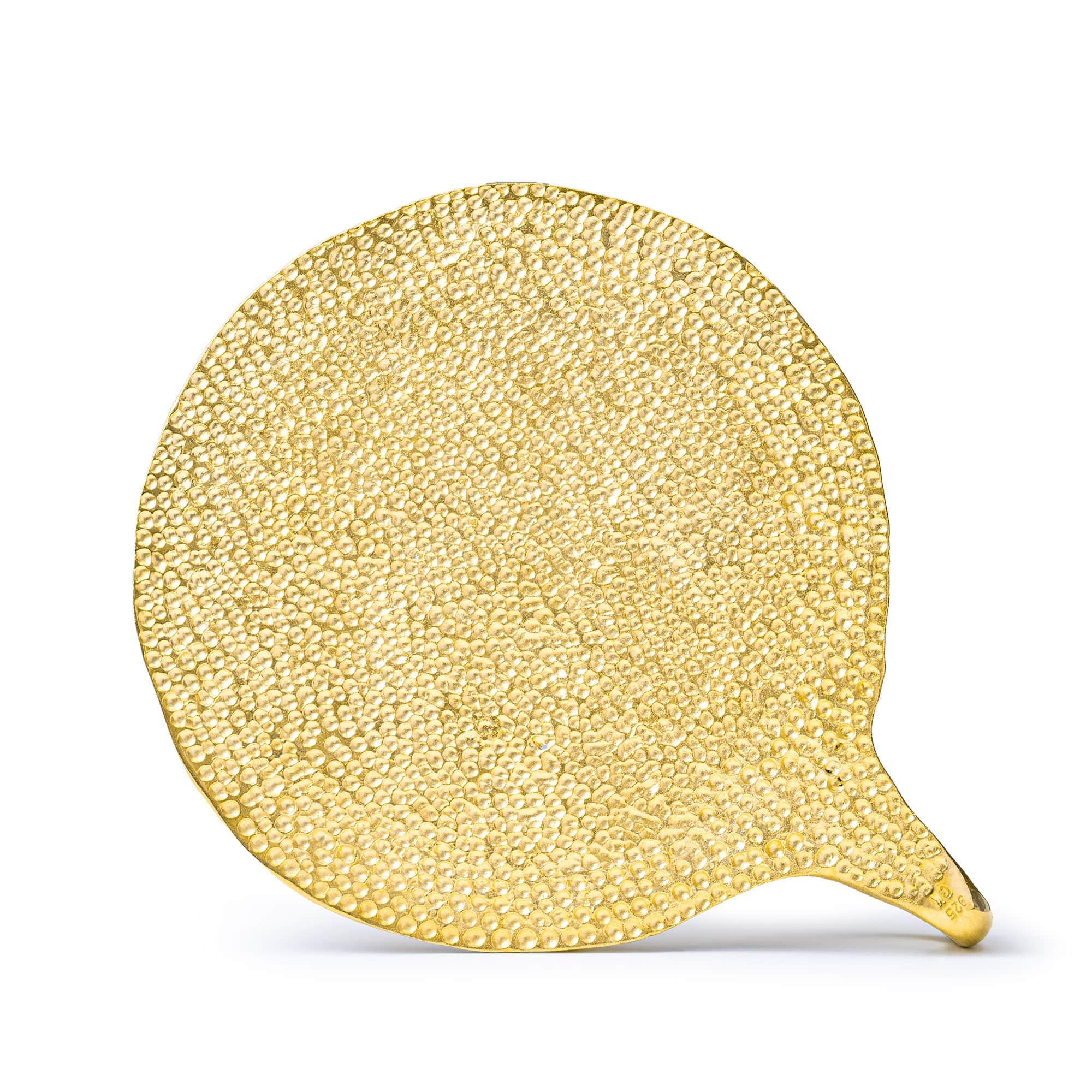 Helio Singular Edition Gold Plated Silver Pendant with Fancy Cabochon Sapphires