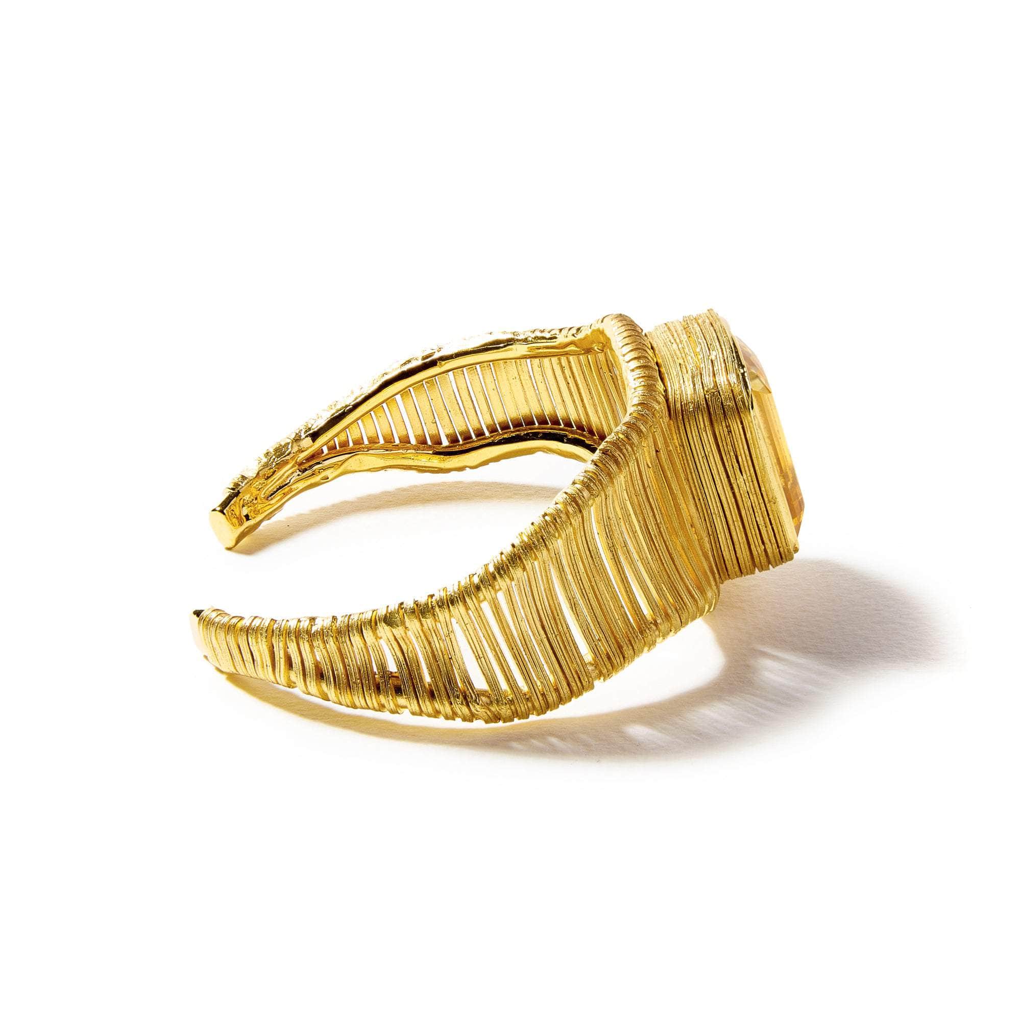 Venu Citrine Bangle GERMAN KABIRSKI