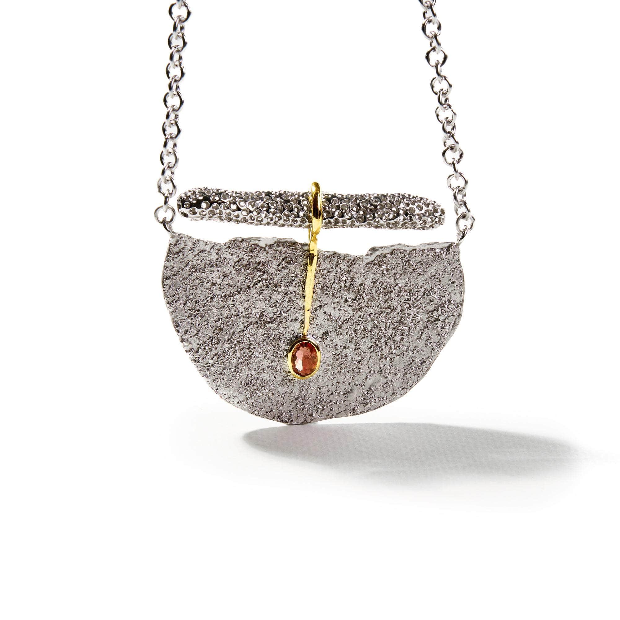 Arete Pink Tourmaline Necklace GERMAN KABIRSKI