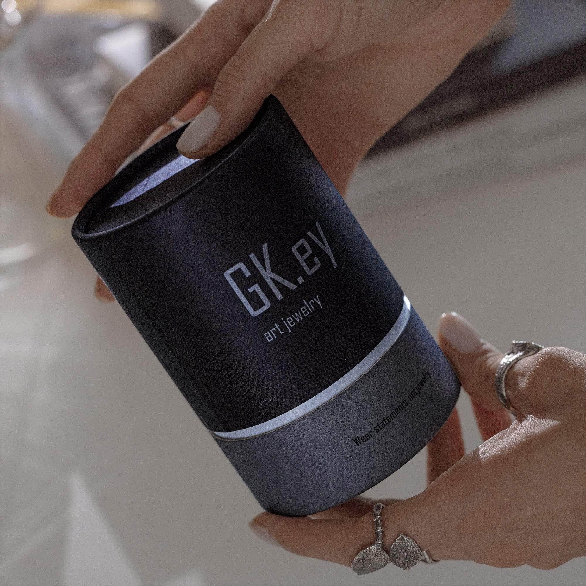 Lithos Gold-Plated Sterling Silver Necklace with Natural Raw Mixed Color Sapphires