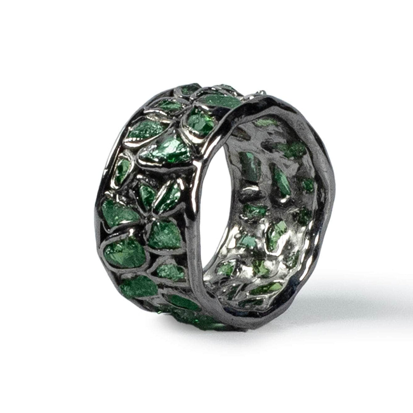 Gluck Chrome Diopside Ring GERMAN KABIRSKI