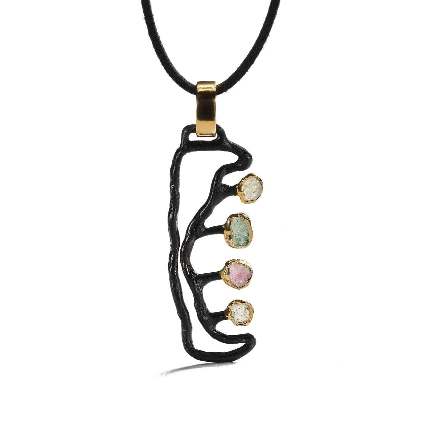 Nafila Rough Sapphire Pendant