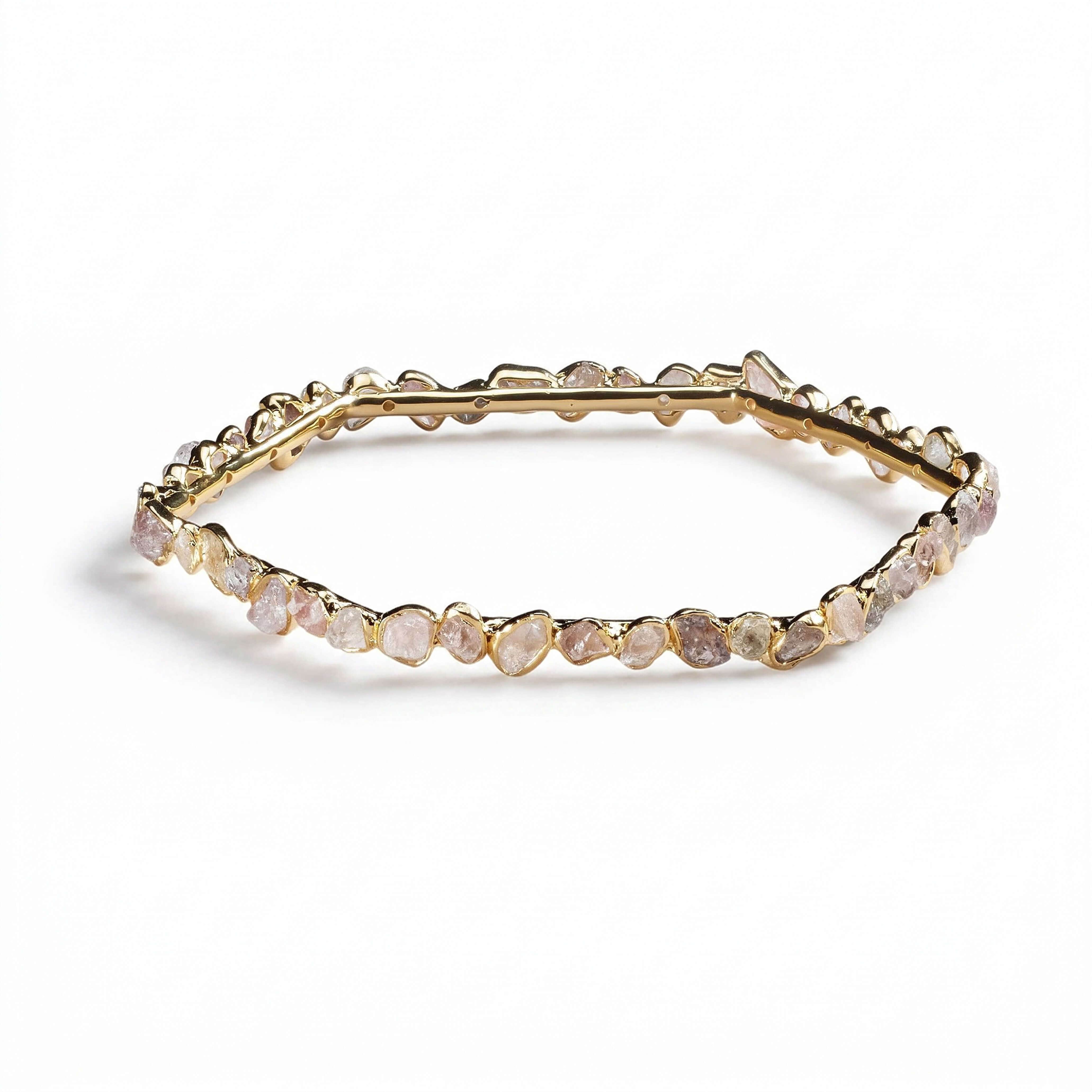 Merinda Signature Raw Fancy Sapphire Bangle