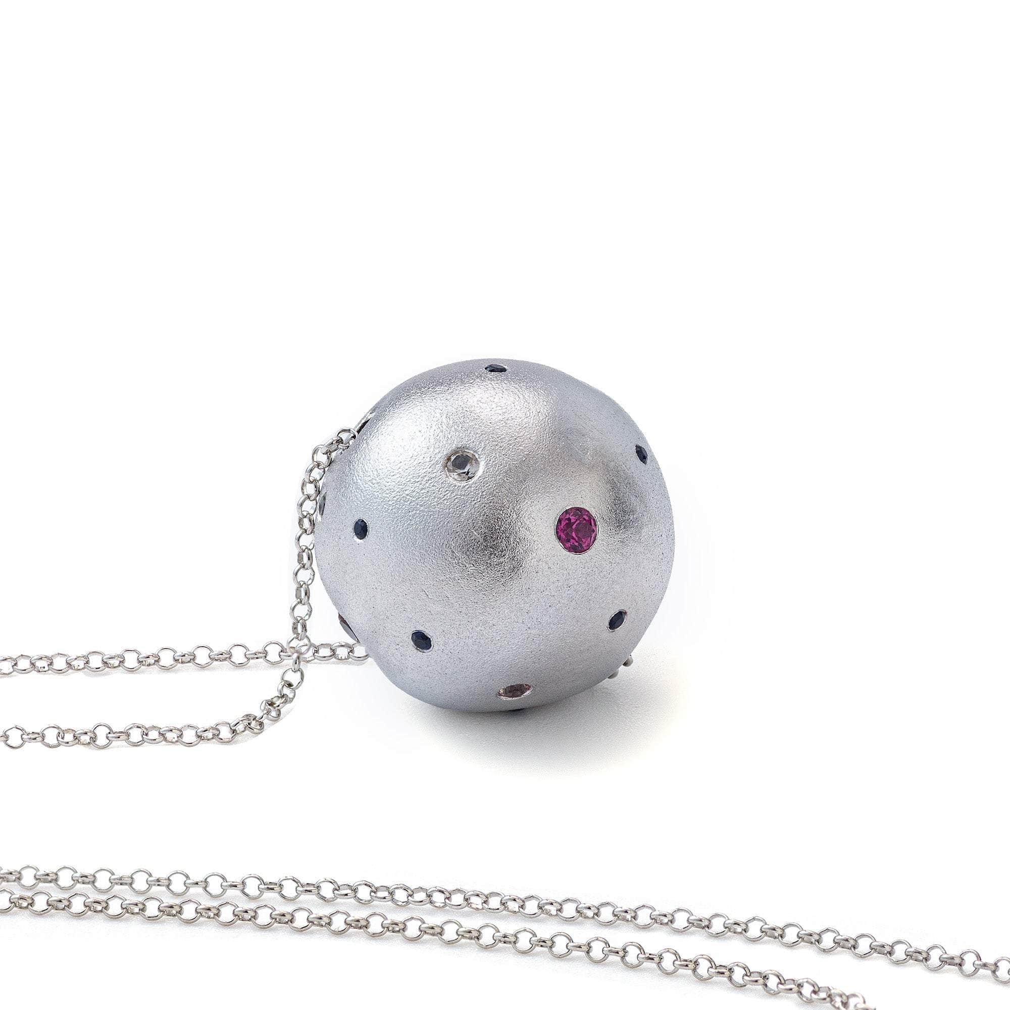 Orbis Sapphire Necklace