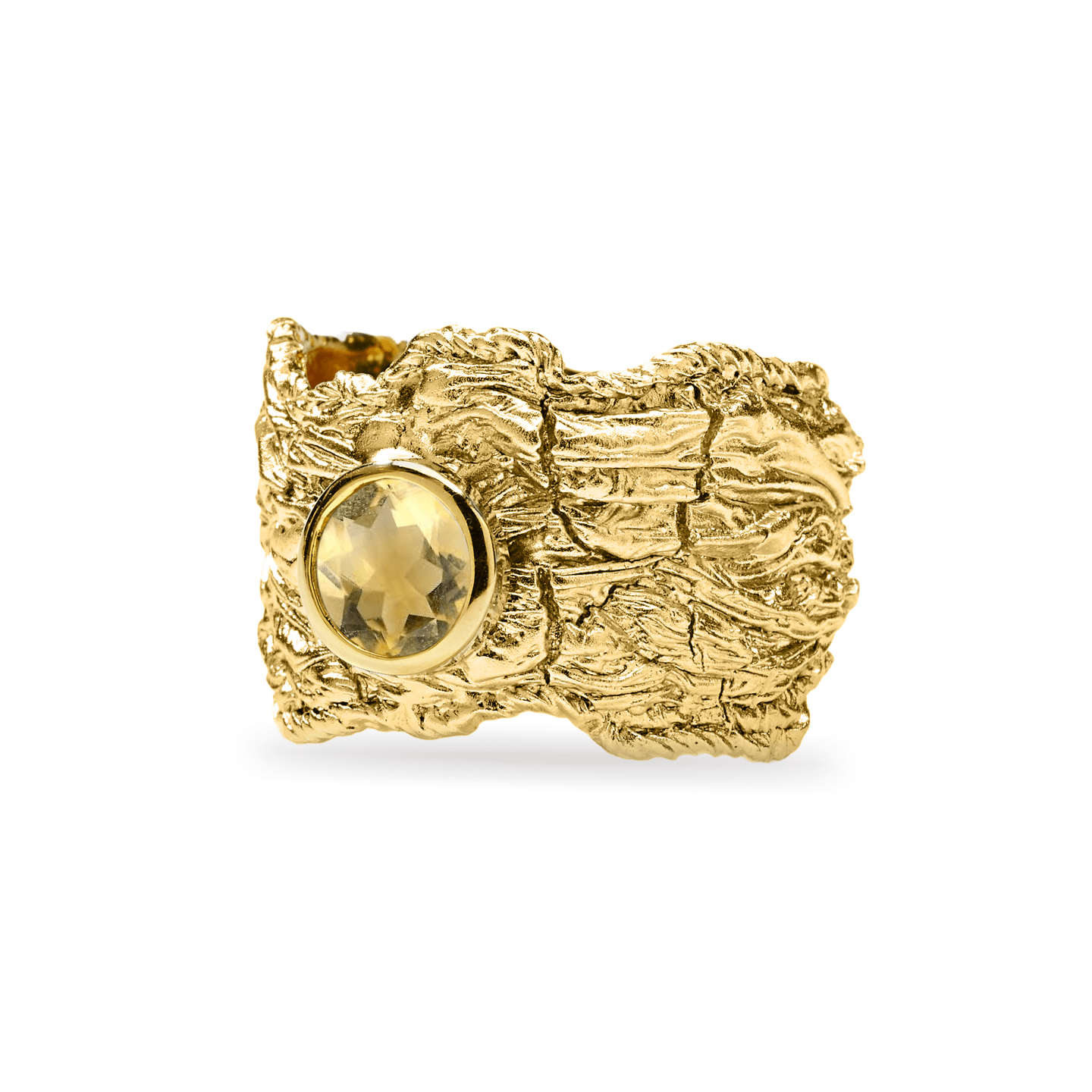 Althea Ring Custom Gems: Topaz, Amethyst, Peridot, Rhodolite, Citrine in Gold