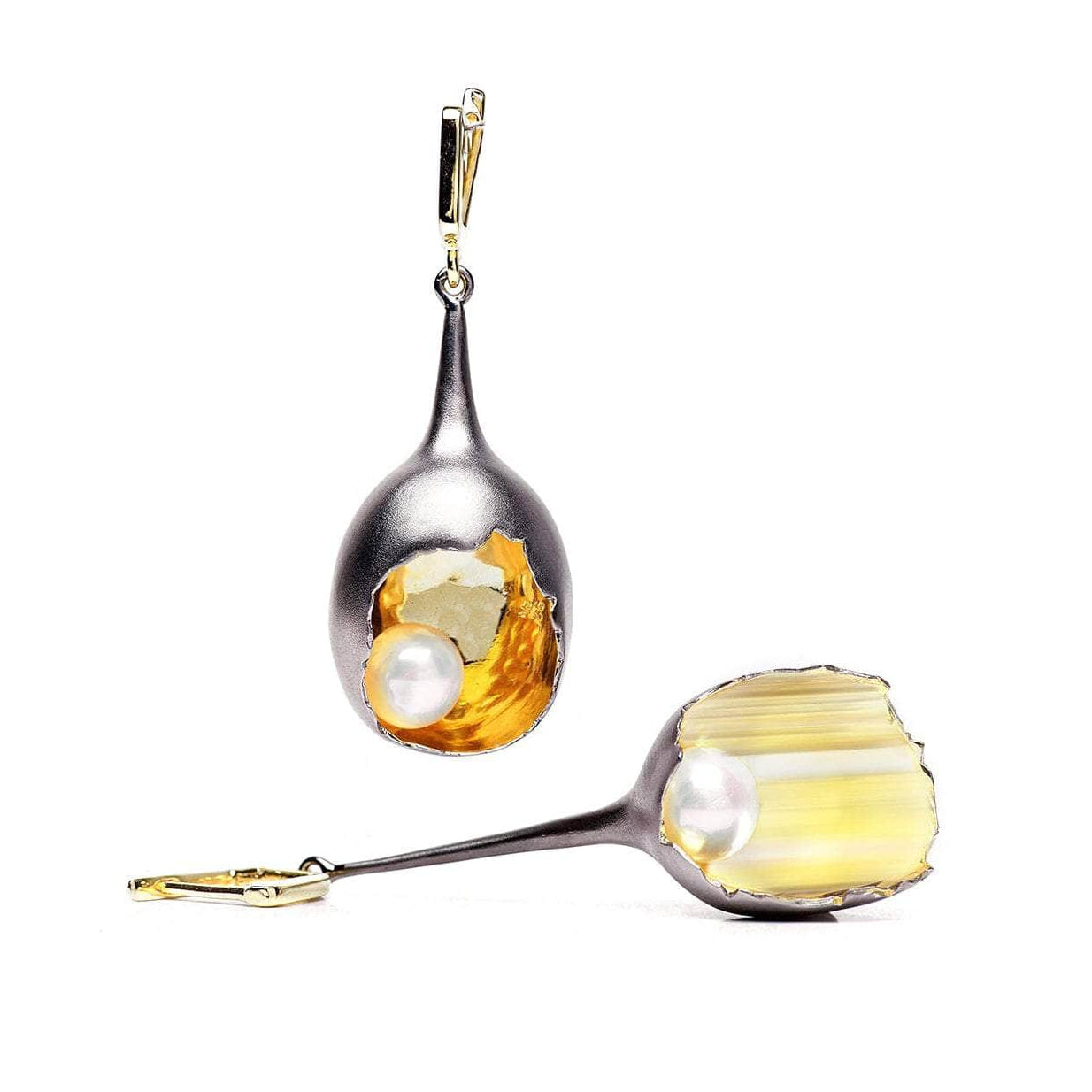 Florana Pearl Earrings GERMAN KABIRSKI