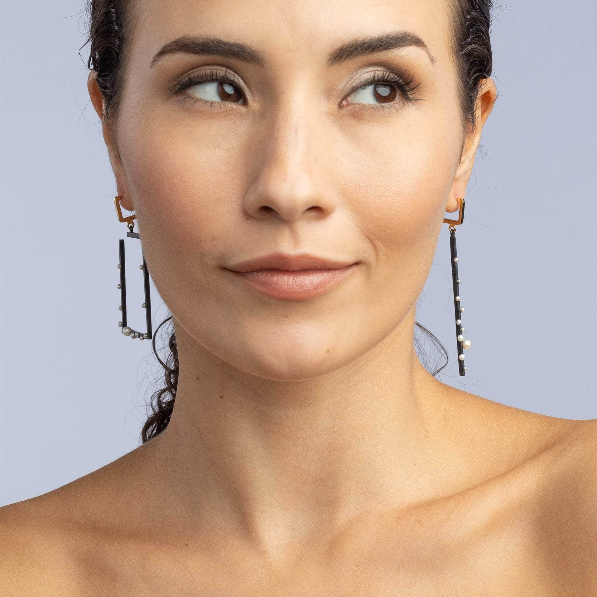 Mazu Pearl Earrings