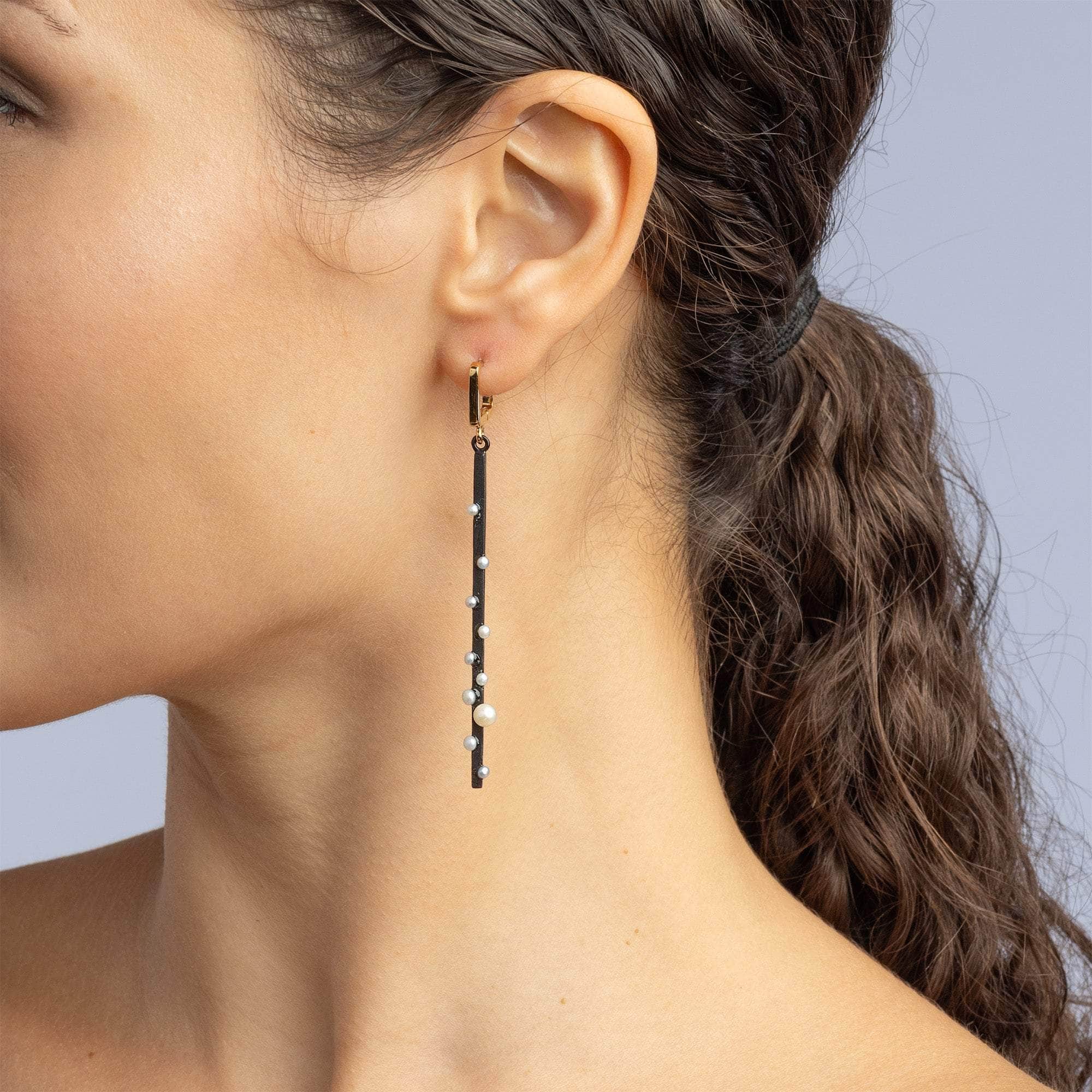 Mazu Pearl Earrings