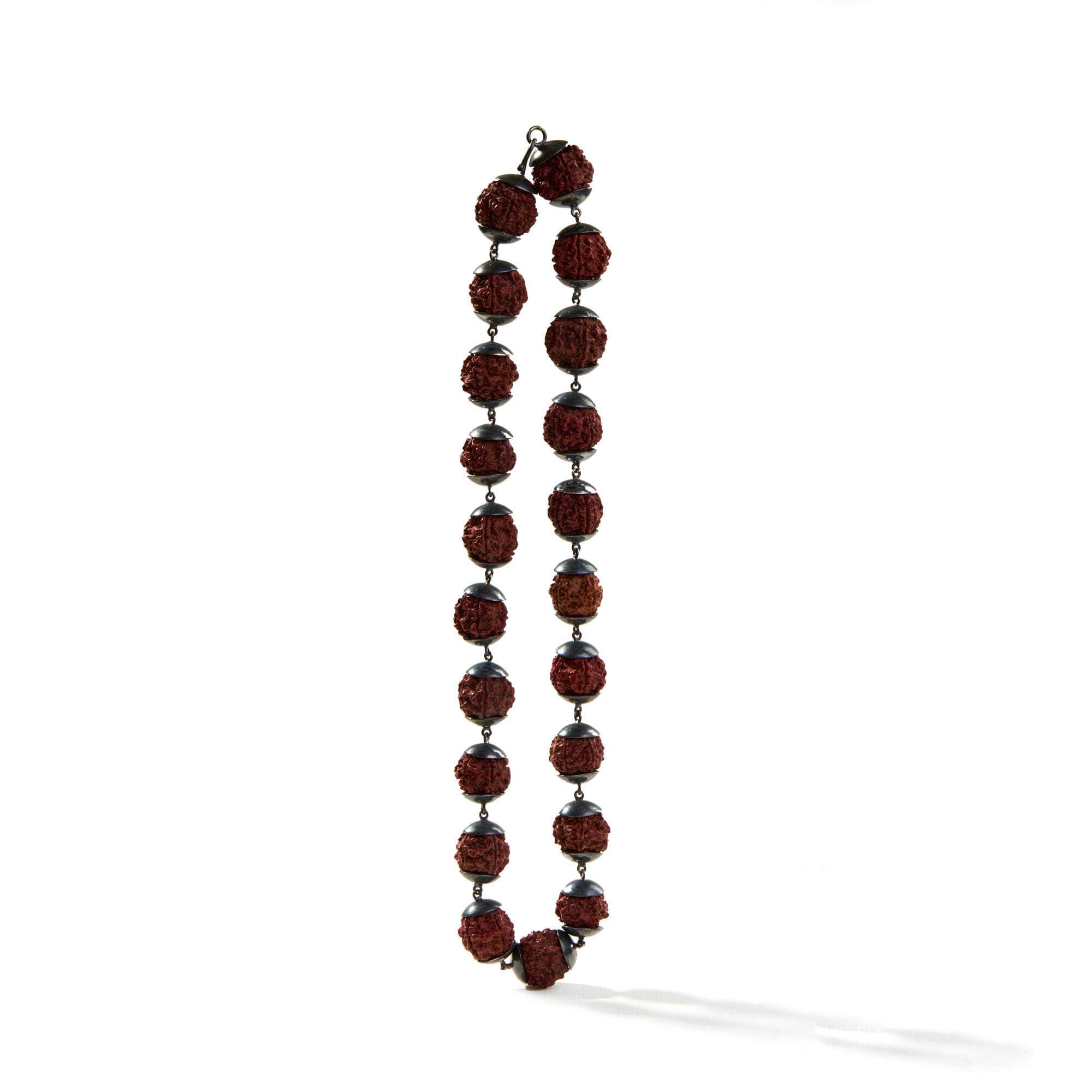 Epis Rudraksha Beads Necklace GERMAN KABIRSKI