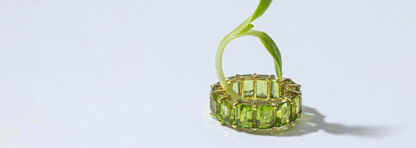 peridot jewelry german kabirski