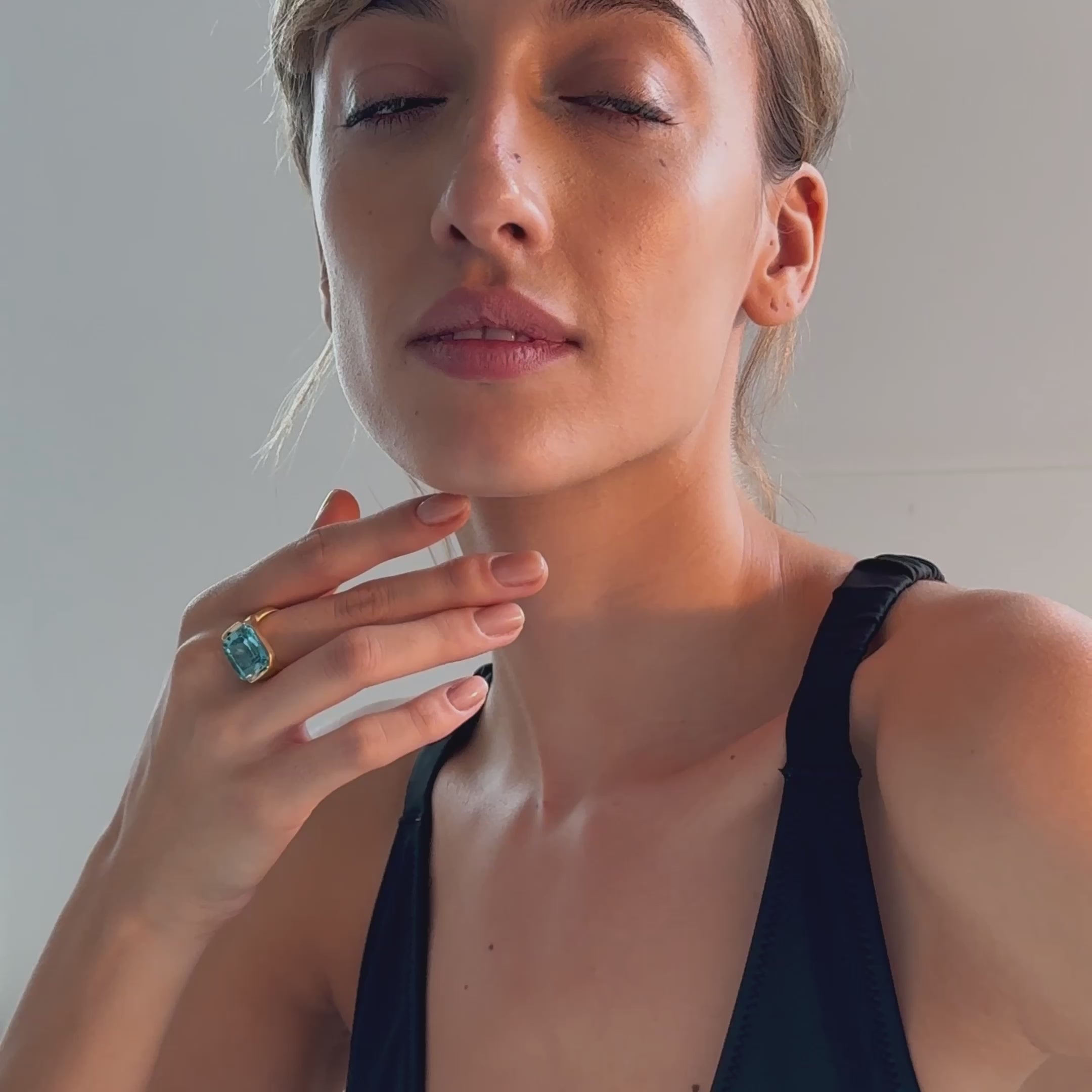 Ra Topaz Ring