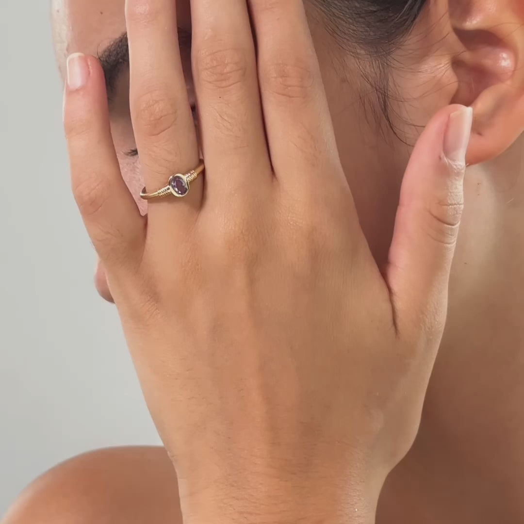 Edor Amethyst Ring