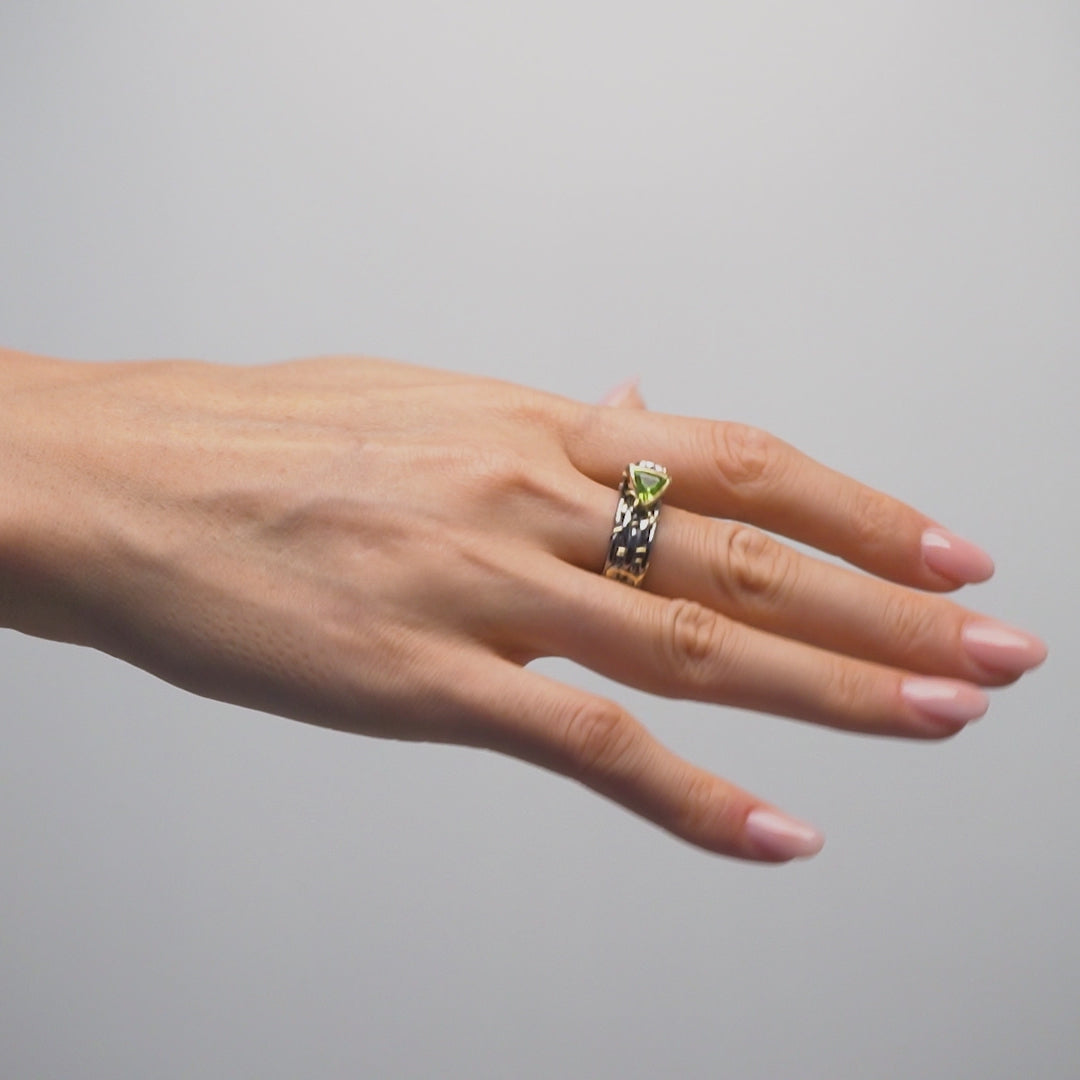Nicasia Peridot Ring
