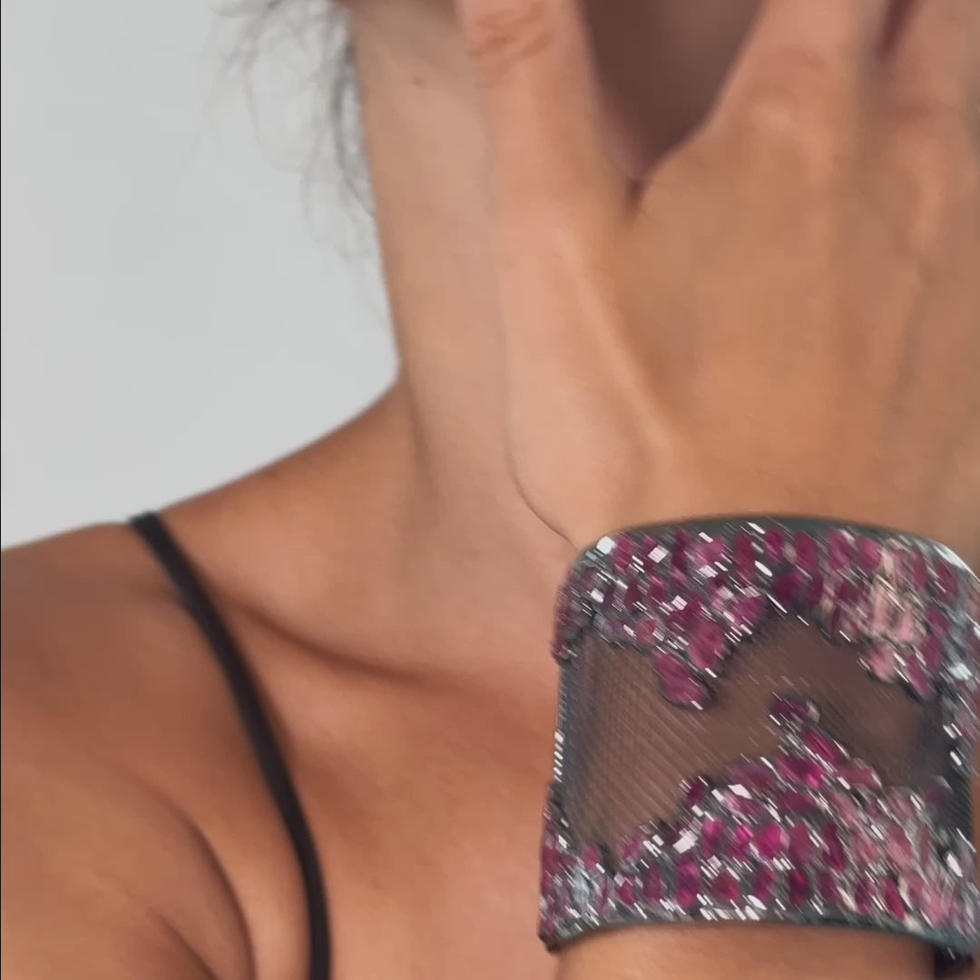 Nesto Ruby Bangle