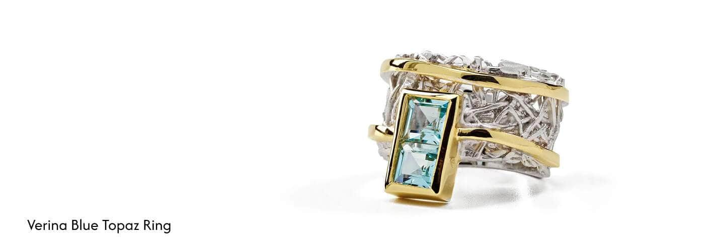verina blue topaz ring