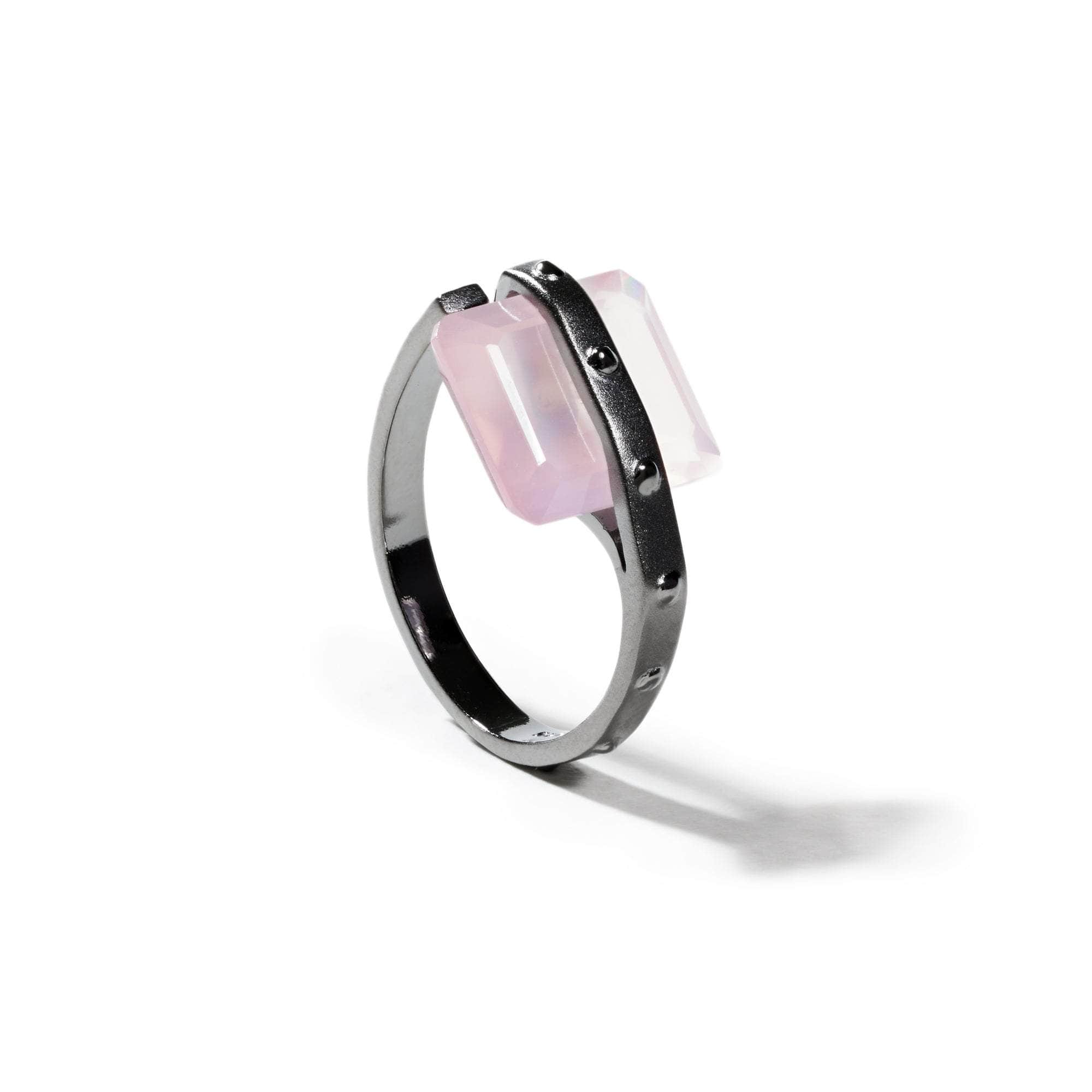 Arros Rose Quartz Ring GERMAN KABIRSKI