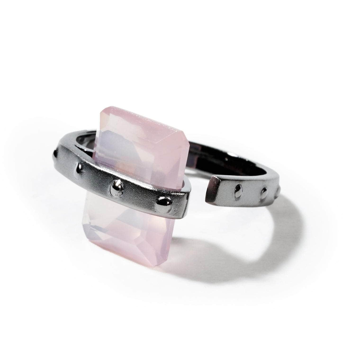Arros Rose Quartz Ring GERMAN KABIRSKI