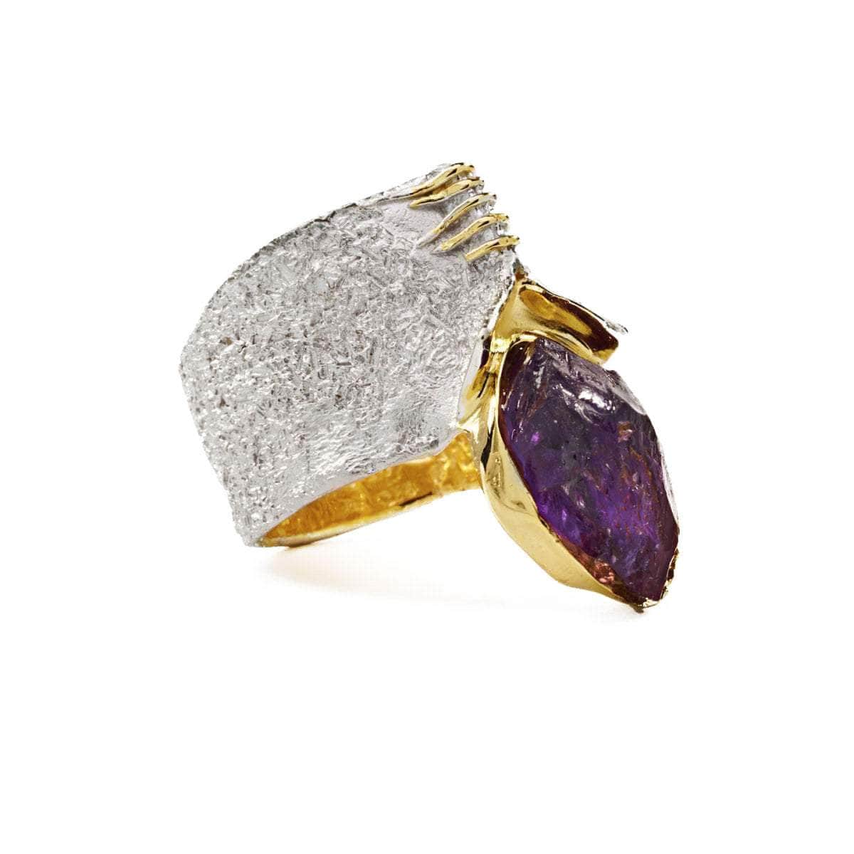 Corliss Amethyst Rough Ring GERMAN KABIRSKI