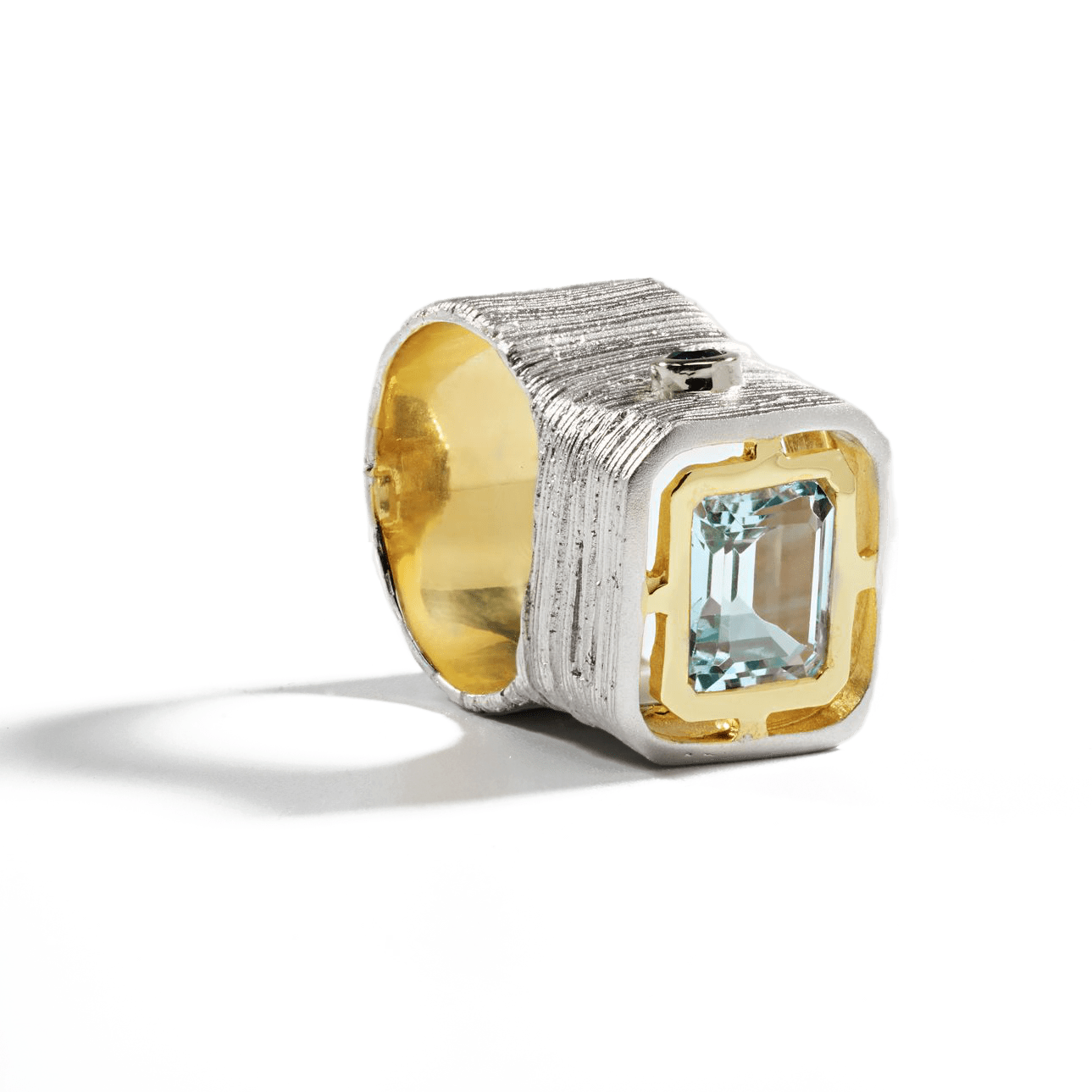 Dorine Topaz and Sapphire Ring GERMAN KABIRSKI