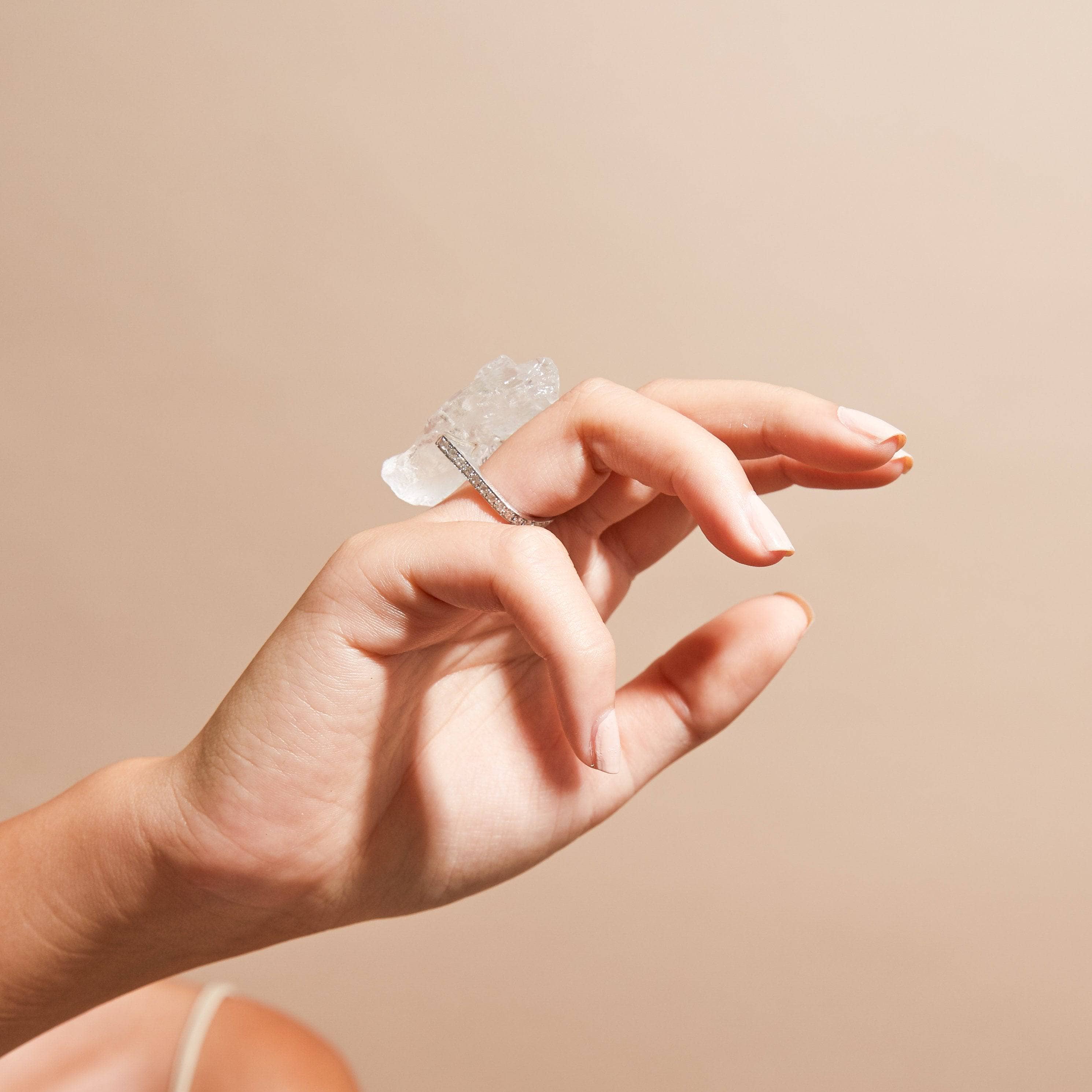 Neia Quartz and Zircon Ring GERMAN KABIRSKI