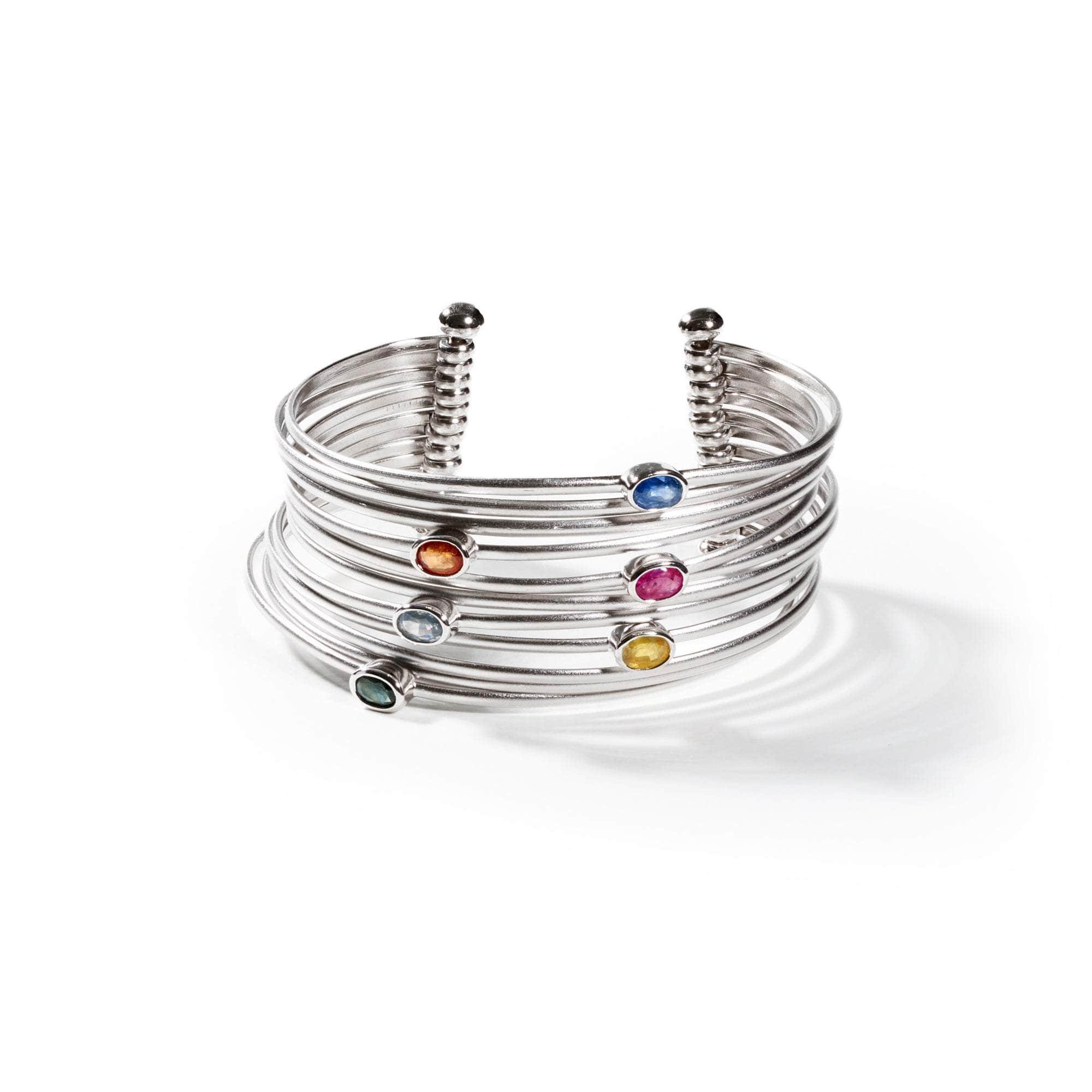 Bibel Mixed Sapphire Bangle GERMAN KABIRSKI