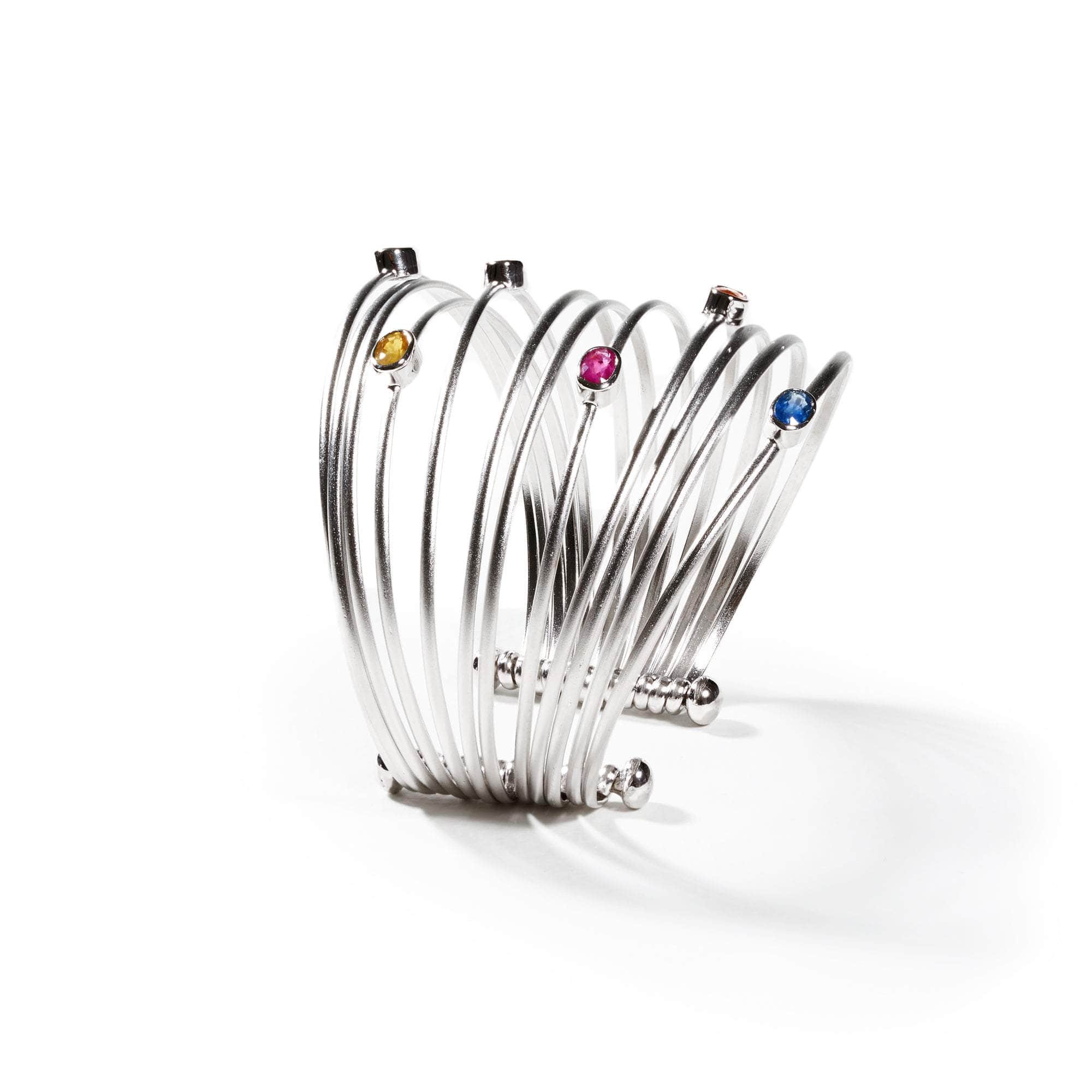 Bibel Mixed Sapphire Bangle GERMAN KABIRSKI