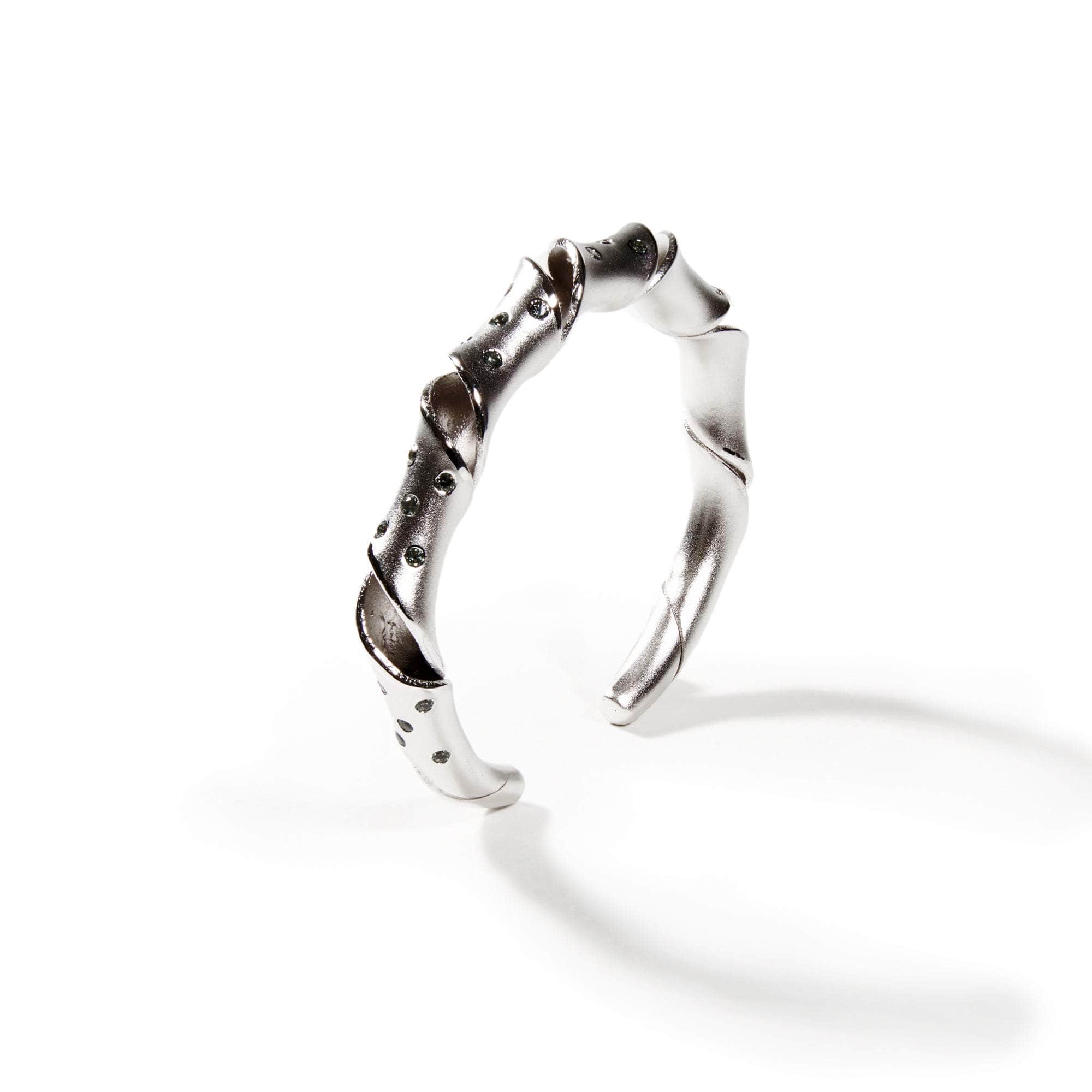 Nottes Green Sapphire Bangle GERMAN KABIRSKI