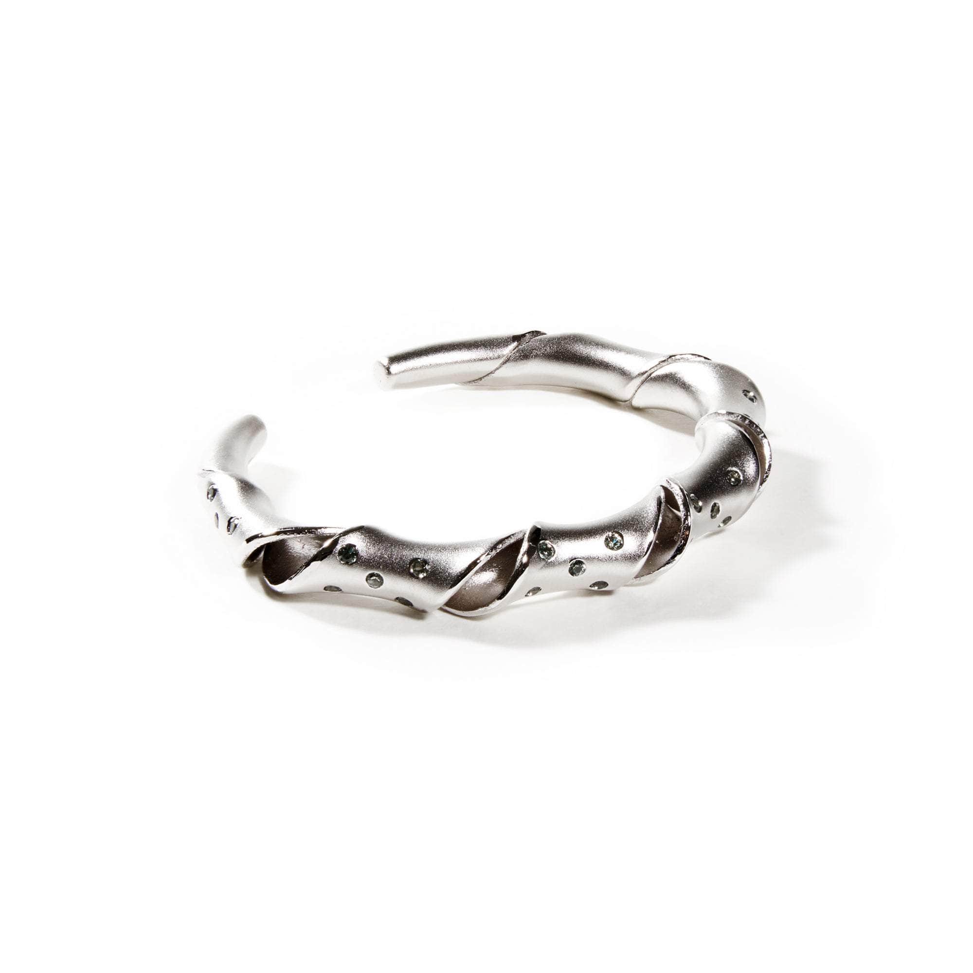 Nottes Green Sapphire Bangle GERMAN KABIRSKI
