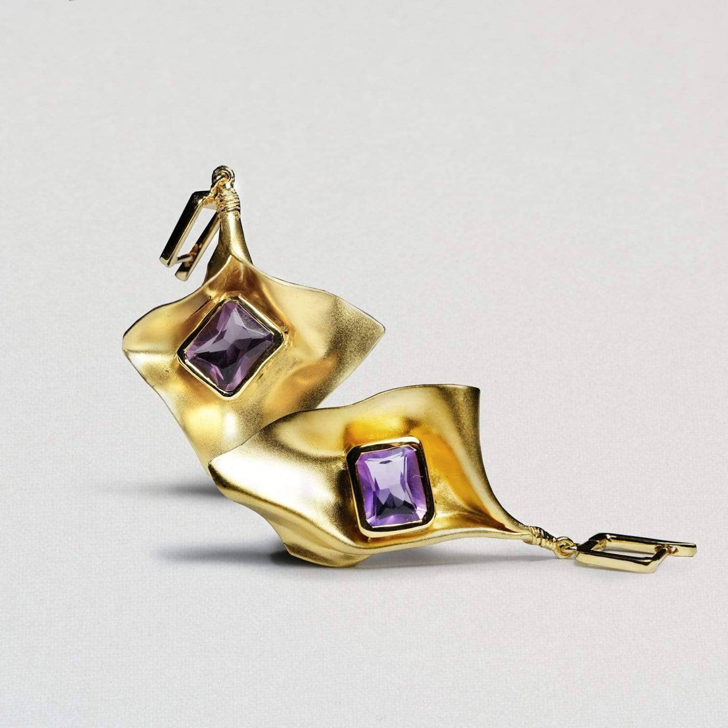 Callesta Amethyst Earrings GERMAN KABIRSKI
